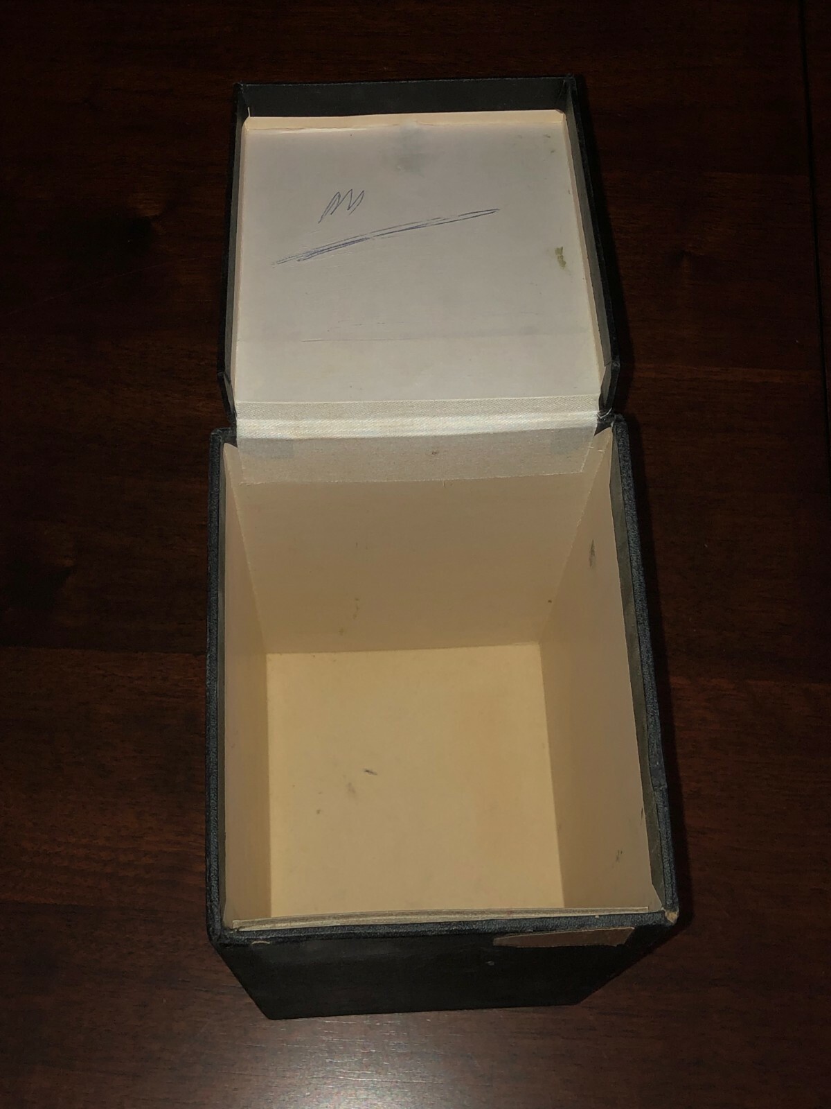 Quikway RX Record File Box Vintage Pharmacy Drug Package Inc O’Fallon Missouri
