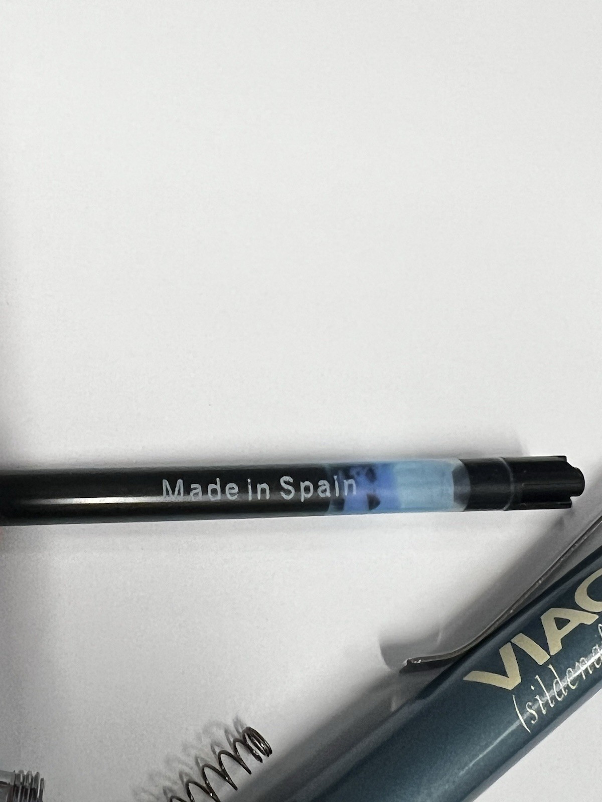 Drug Rep VIAGRA Collectible Heavy Metal Click Pen RARE Black Ink Works Vintage