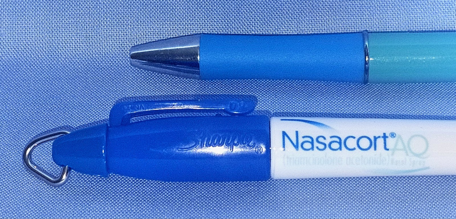 Nasacort AQ Heavy METAL Pharmaceutical PEN Stylus DRUG Rep Mini Sharpie Marker