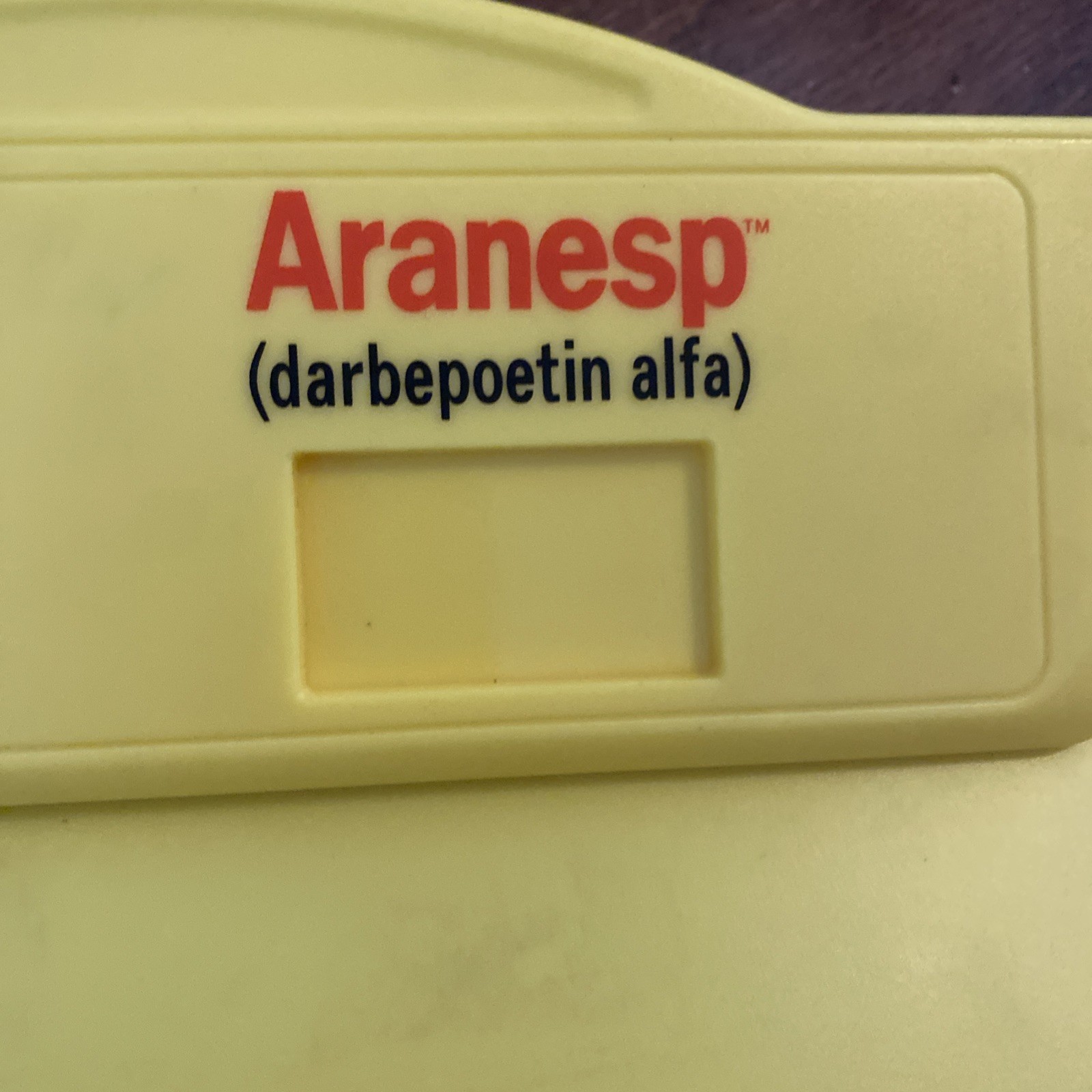 Aranesp Clipboard Vintage Pharma Promo 2000s