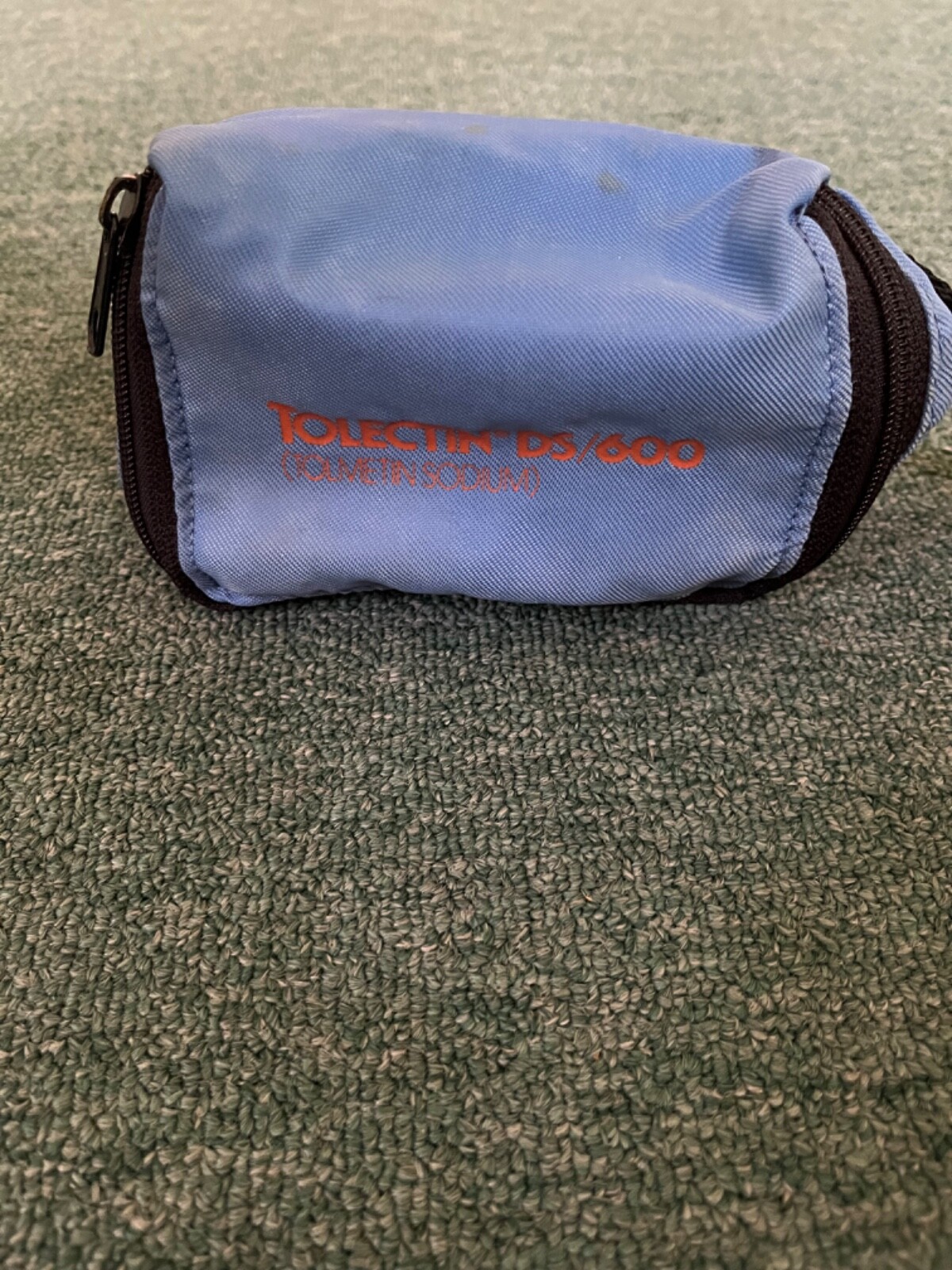 pharmaceutical drug rep tote & laptop carry bag & leather id tags