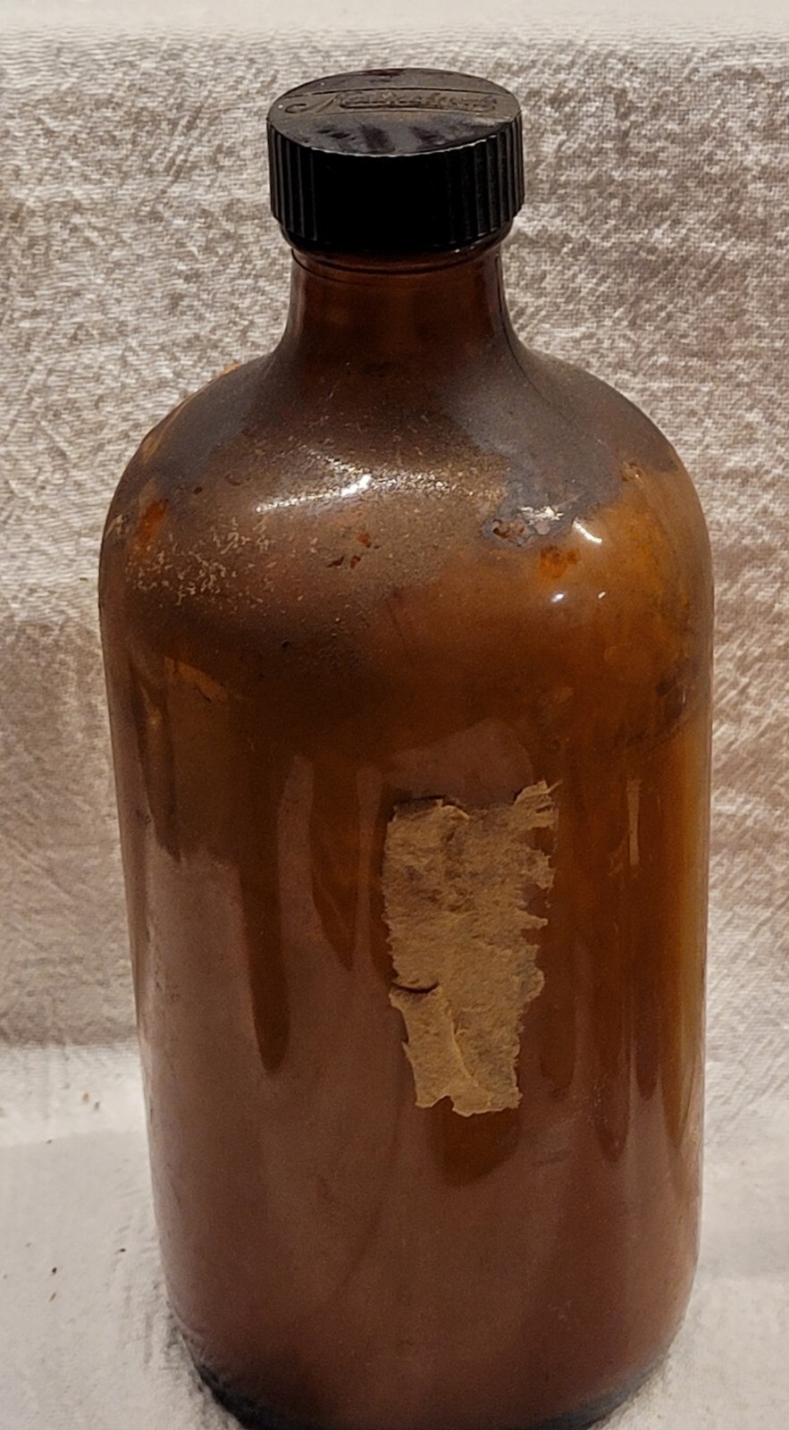 Large Mallinckrodt Poison Original Label And Lid Empty