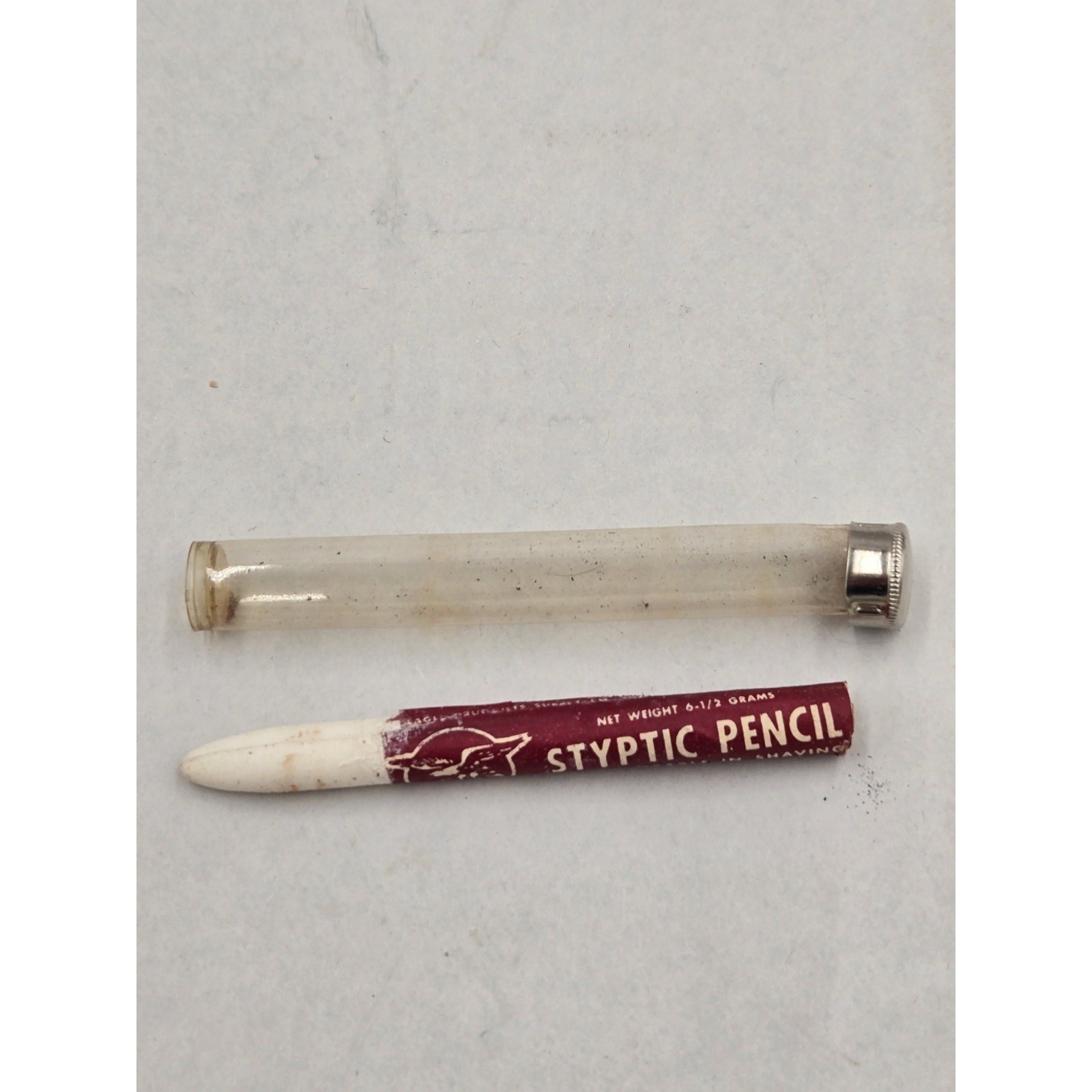 Syptic Pencil Pharmaceutical With Case For Knicks Shaving Collect Rare Vintage