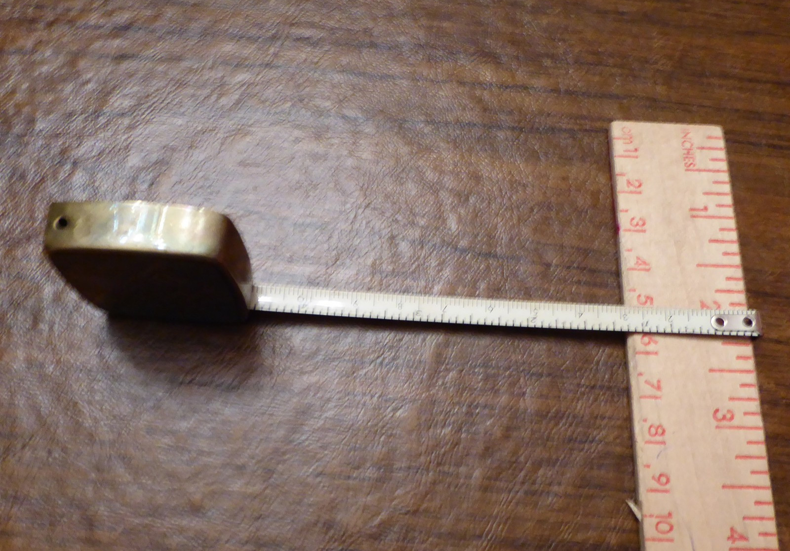 Vintage Dual-Action Triavil Pharmaceutical Advertising Metal Tape Measure