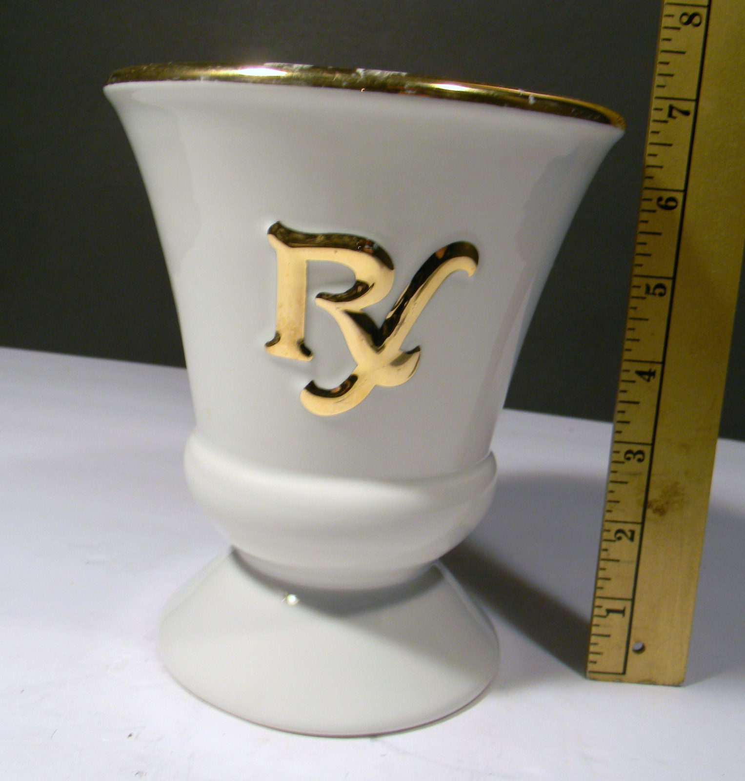 VINTAGE OWENS ILLINOIS PHARMACIST’S MORTAR