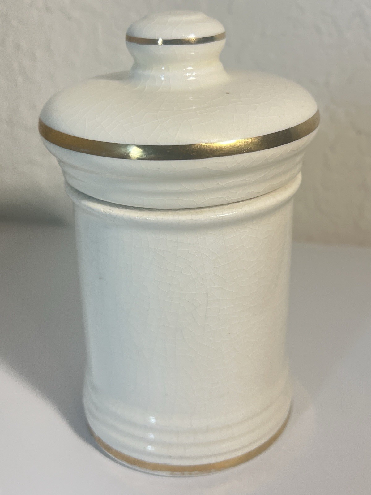 Vintage Apothecary Jar w/lid SERPASIL (Reserpine Ciba) Jeanne Robinette