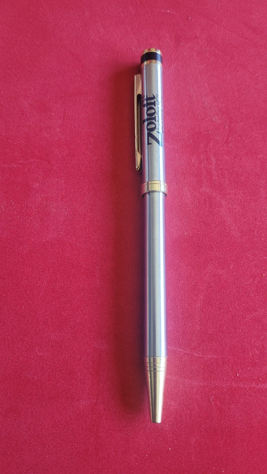 Zoloft Pen Lot Of 3 Metal Drug Rep Pharmaceutical Promo Advertising Read