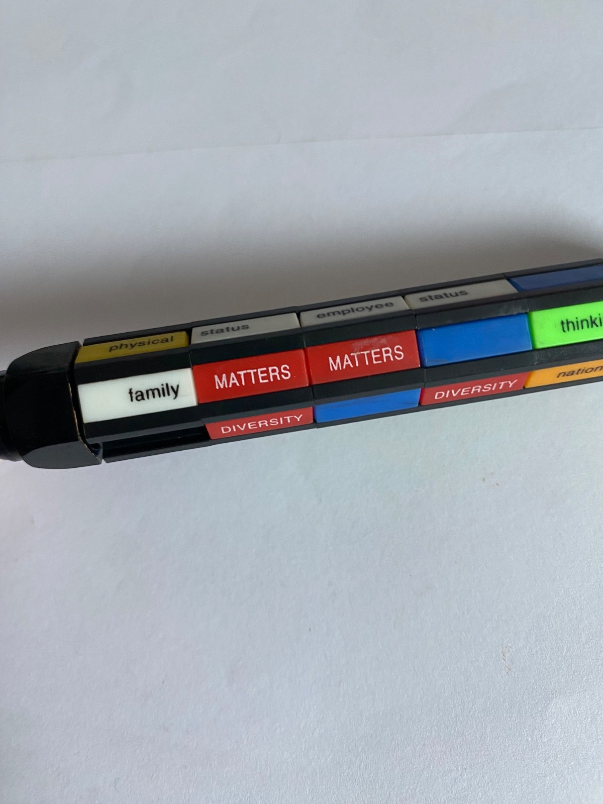 Vintage Multi Word / Color Base Pen