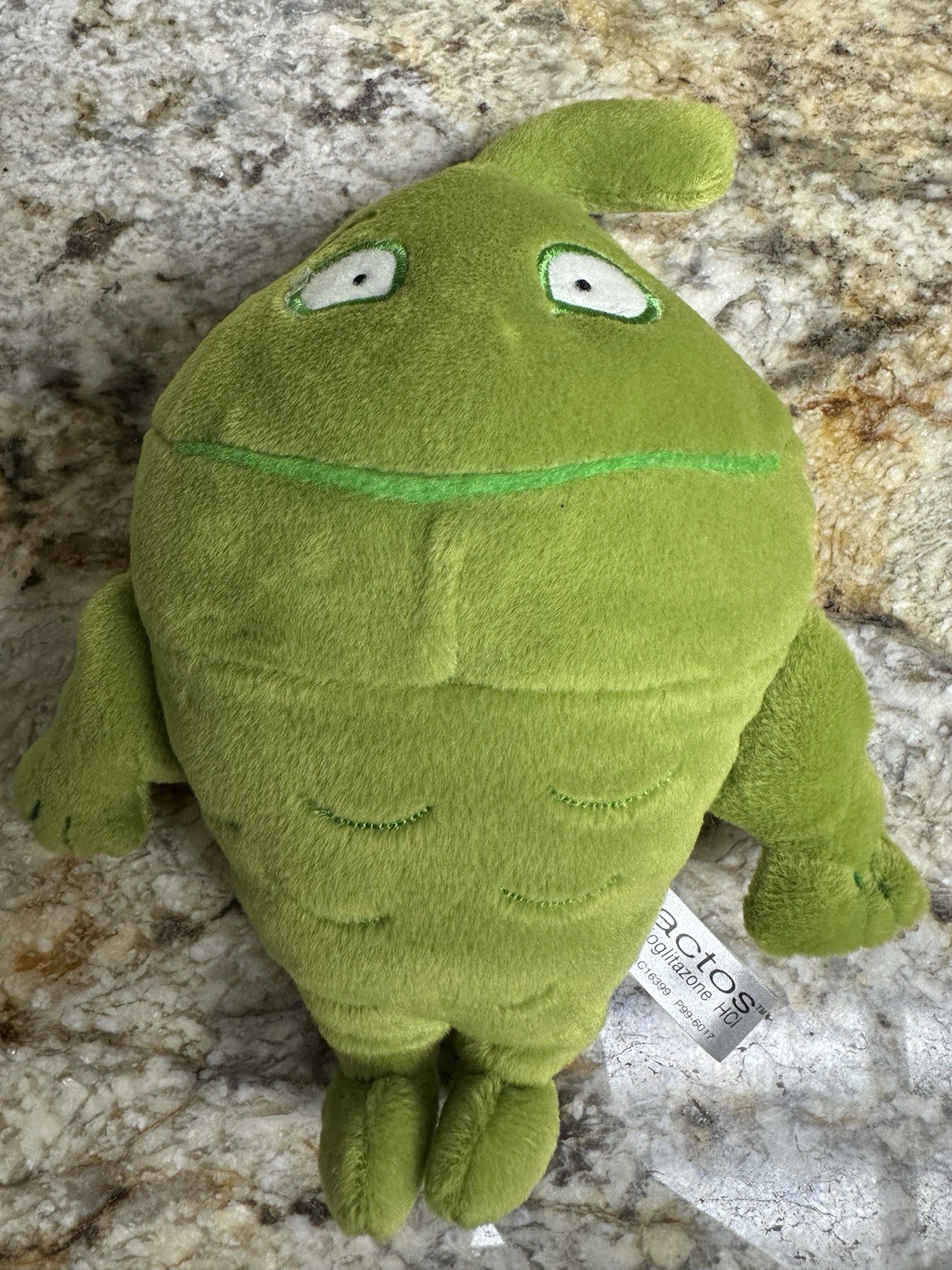 Actos /ProtonixPharmaceutical Drugs advertising promotional plush Lot of 4