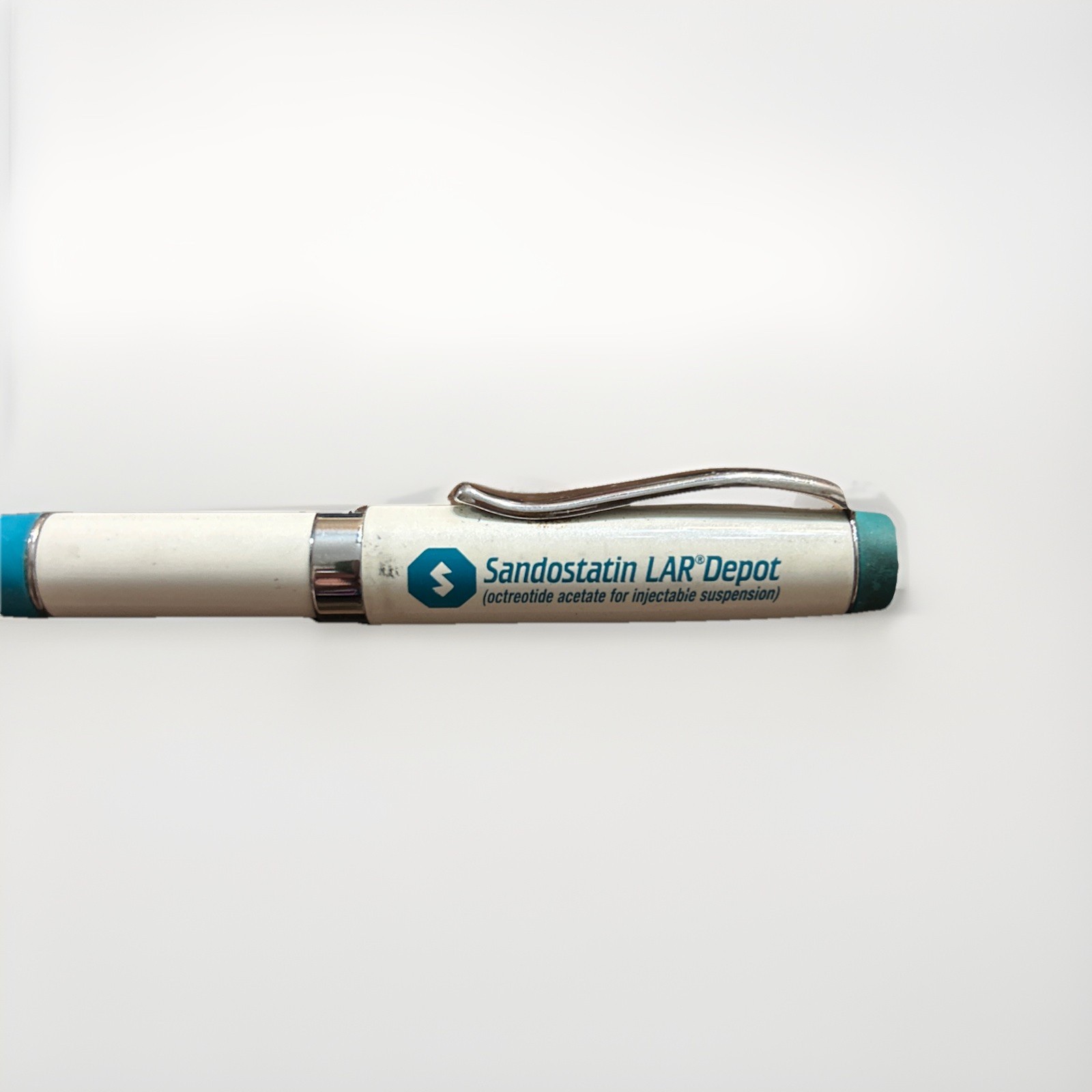 Sandostatin LAR Depot Pharmaceutical Writing Pen New Old Stock. Still Writes!!!