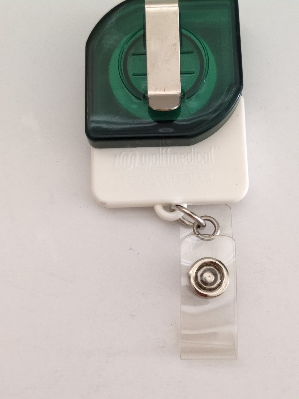 Pharmaceutical Collectible Fragmin Badge Clip NEW! (s8)