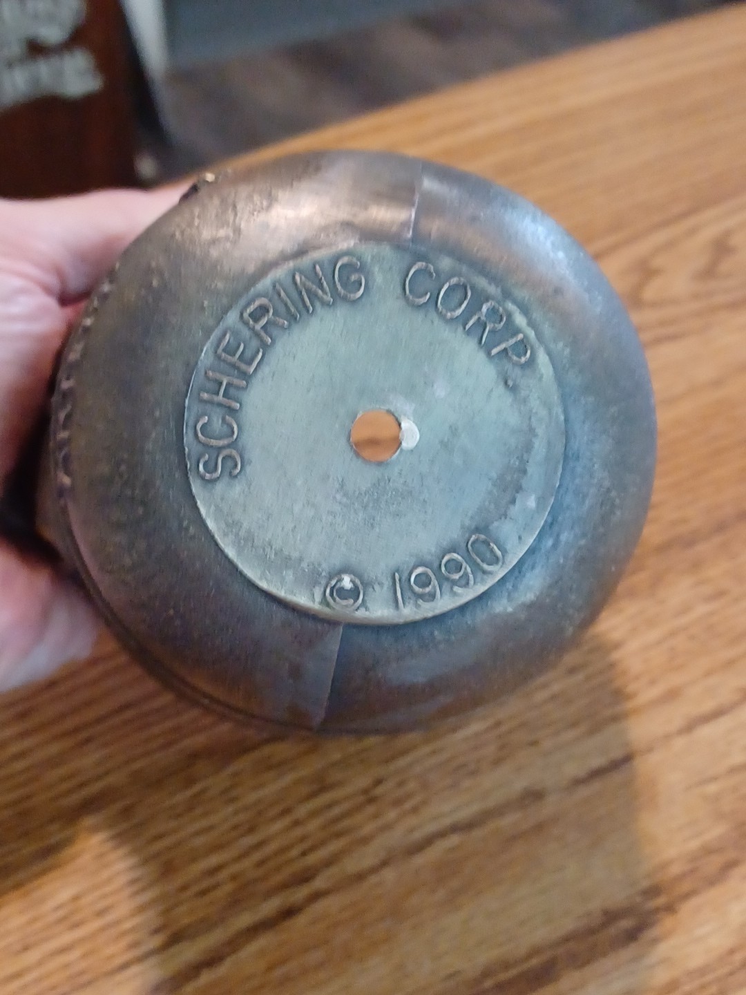 Vintage Pharmacy Class 1990 Mortar & Pestle Rx Secundum Artem Schering