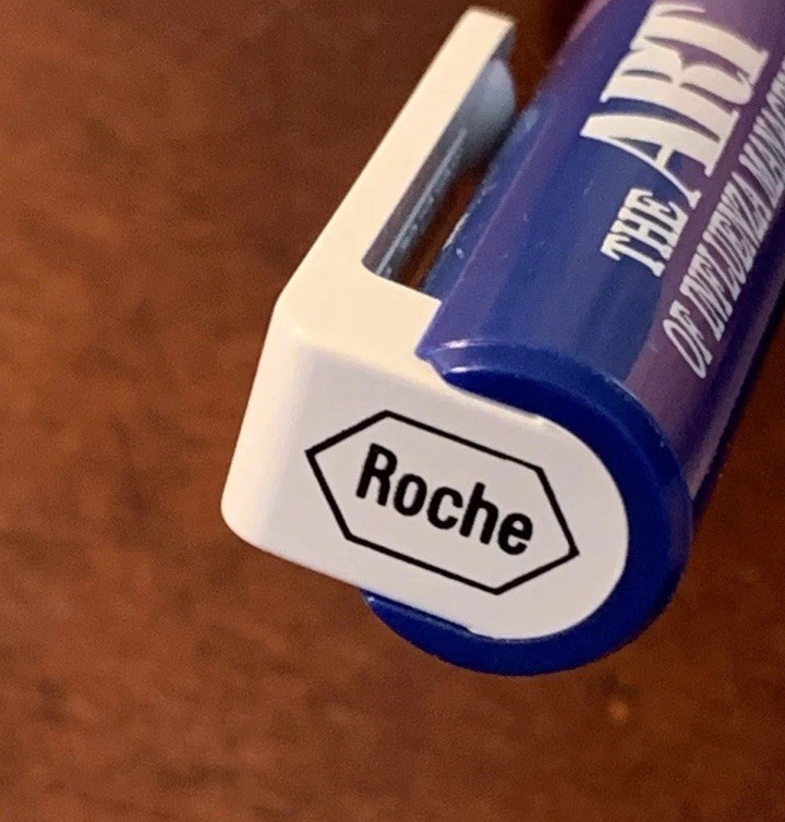 Vintage Roche Pharmaceutical Art Of Influenza Management Pen-works