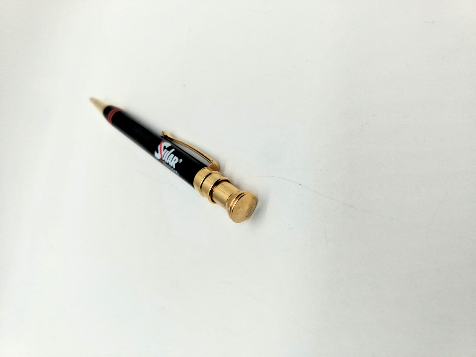Sular Nisoldipine Pharmaceutical Drug Rep Promotional Ballpoint Pen Black Gold