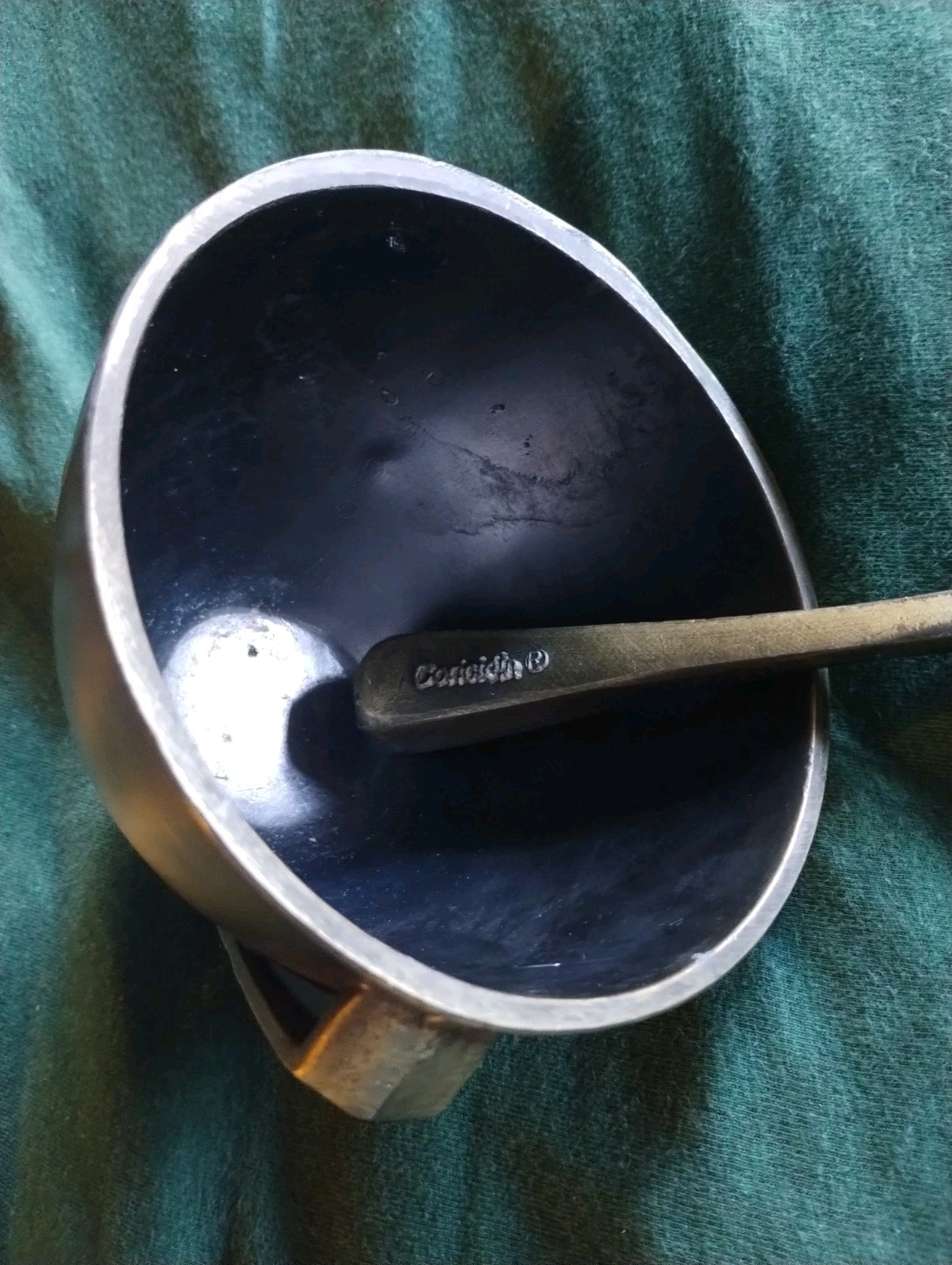 Vintage Brass Rx Graduate 1971 Mortar Pestle MEDICAL HISTORY coricidin INDUSTRY
