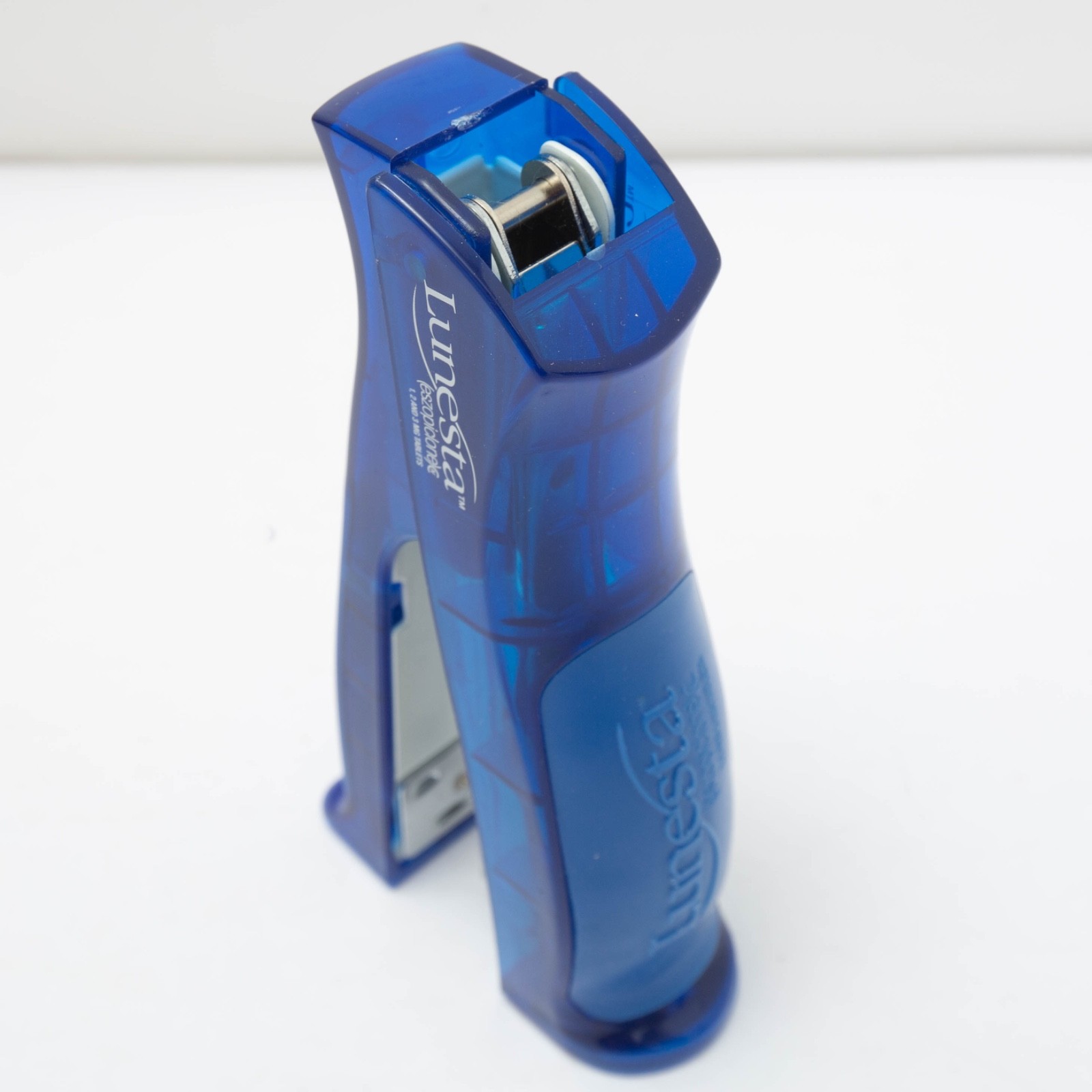 Lunesta Stapler Drug Rep Pharmaceutical Advertising Blue Prop Doctor Office