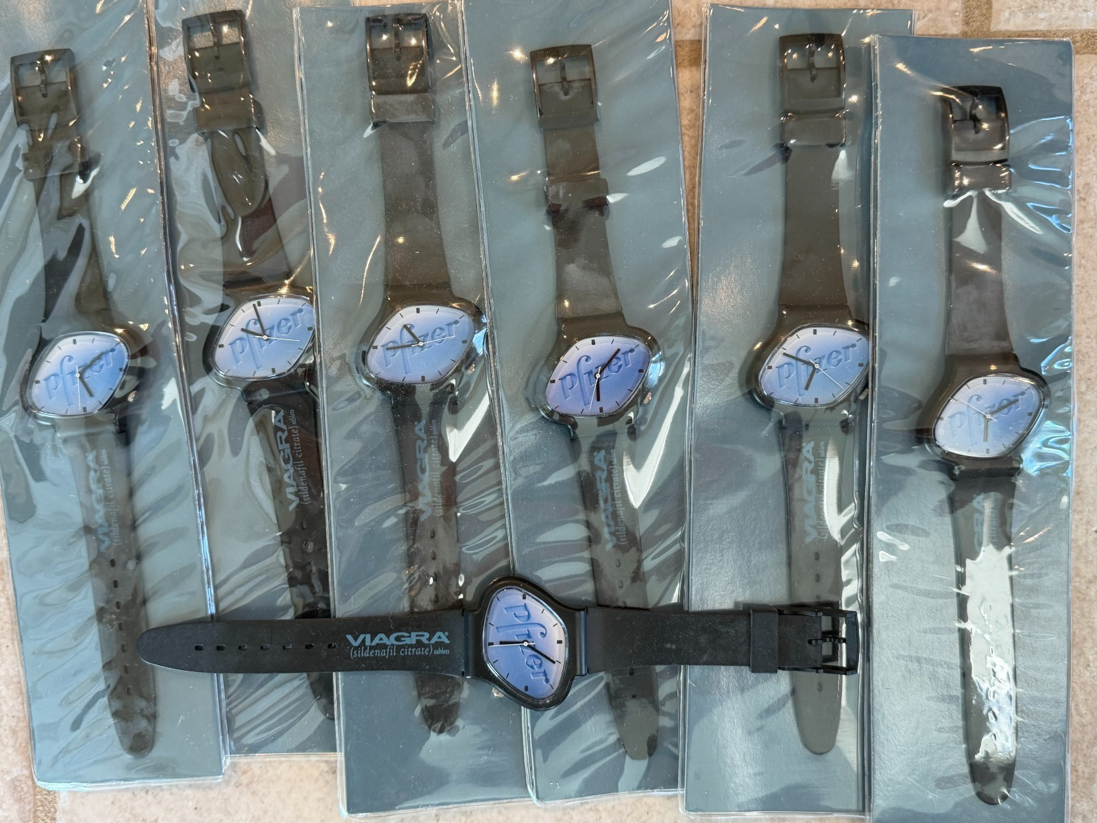 HUGE Rare Authentic Pfizer Viagra Promotional Collection – New Old Stock (NOS)