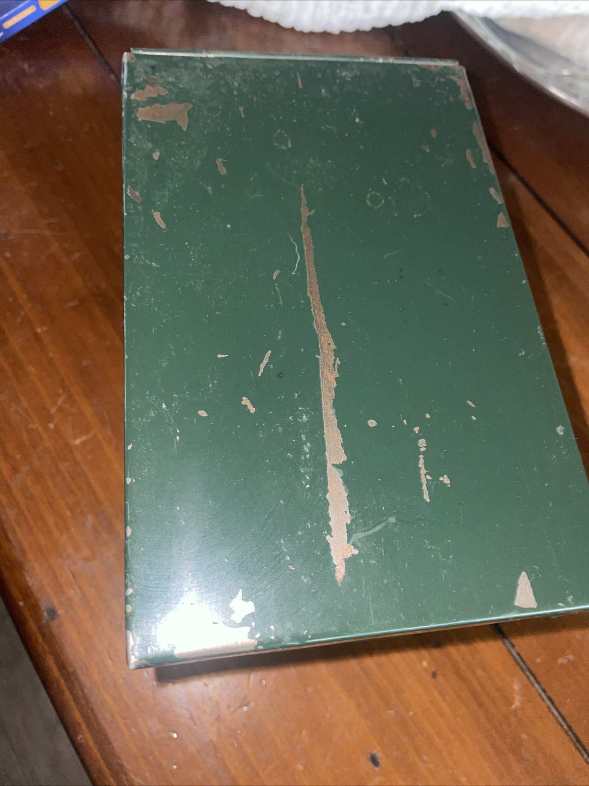 Vintage Phillips Metal File Pharmacy Prescription Box Industrial Rx