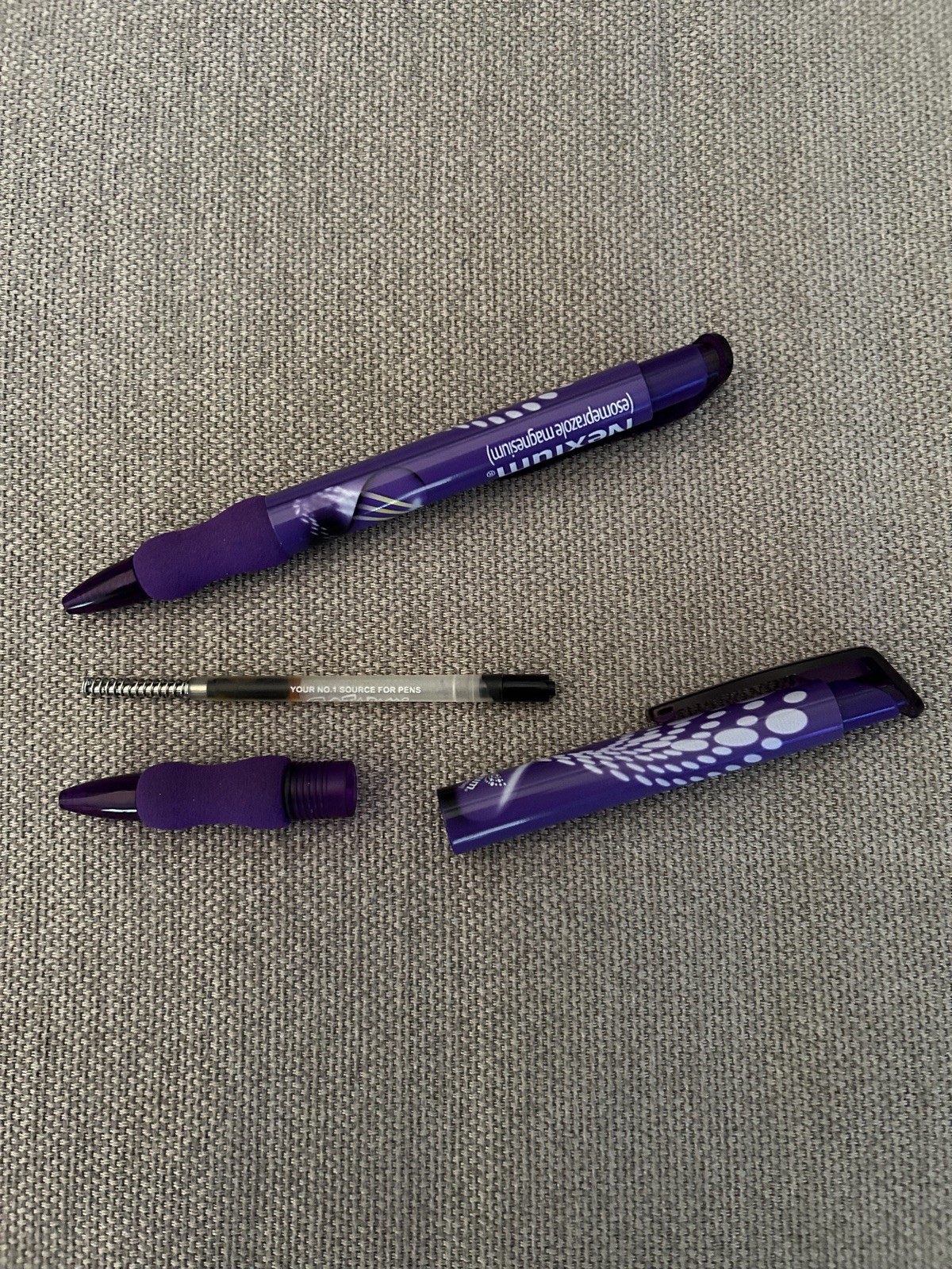 2 Nexium Pharmaceutical Drug rep Pens and Cardizem CD sticky notes