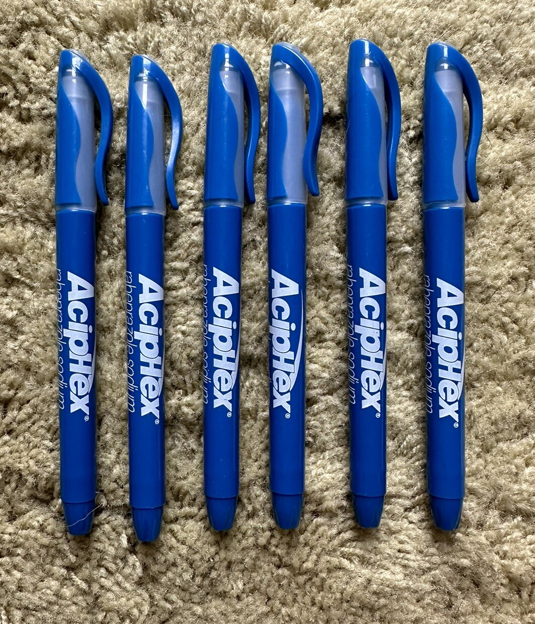 Aciphex Drug Rep Advertisement Blue Highlighters – New