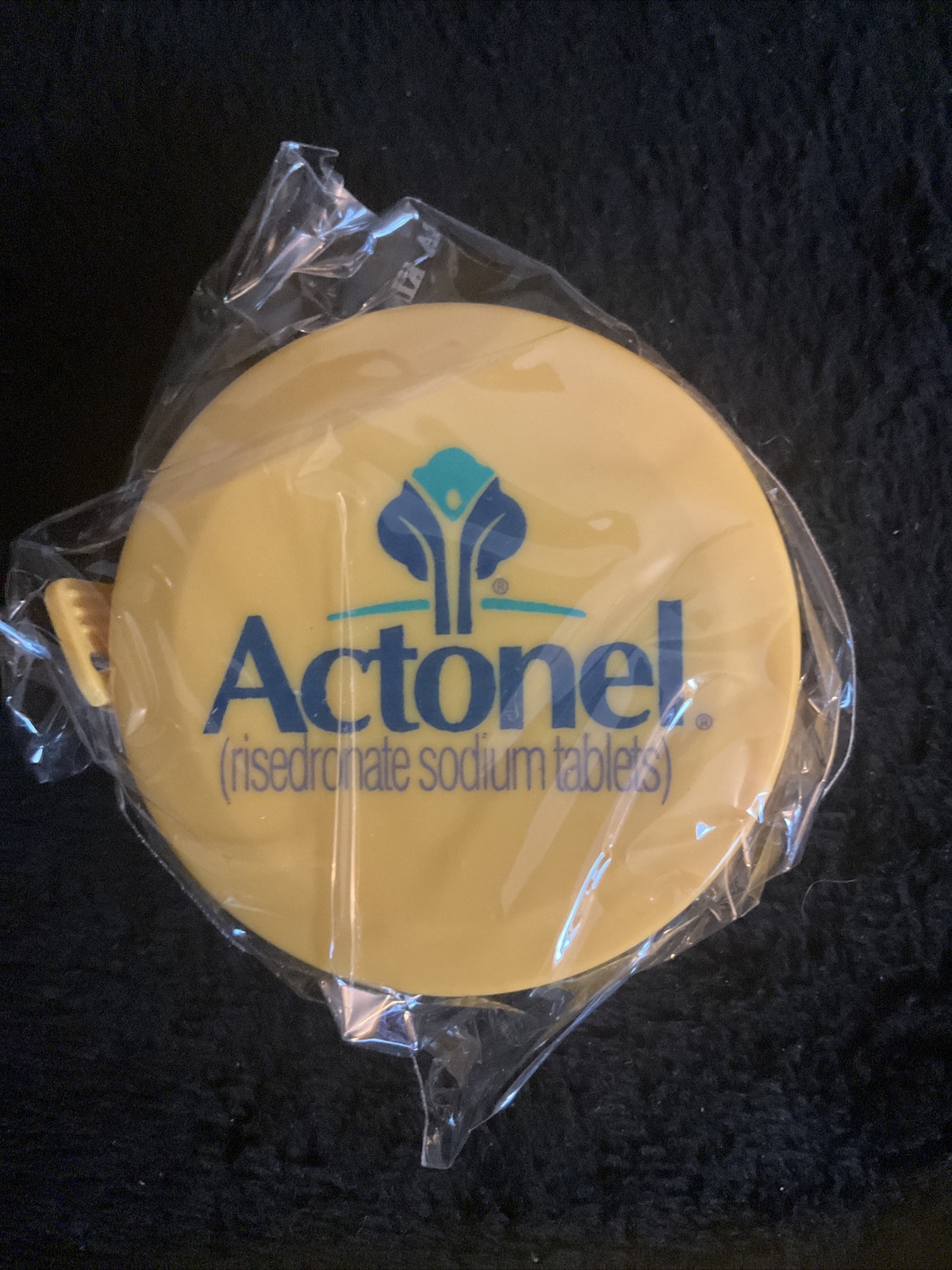 Actonel Tape Measure Drug Rep 5 ft. Round Scarce vintage 90s New In Box