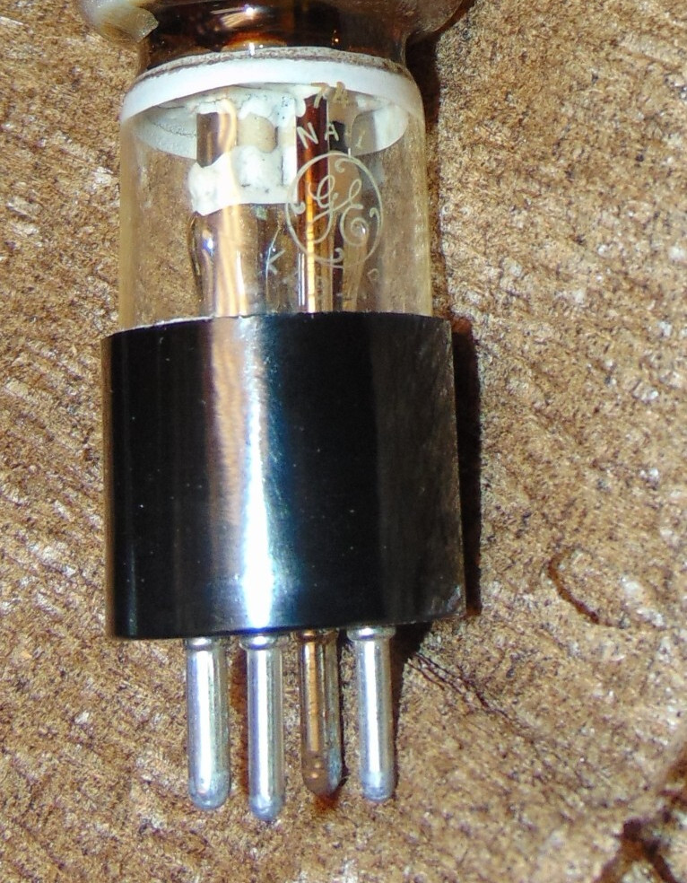 RARE G.E. NA-1 Sodium Vapour Lab-Arc LAMP TUBE WORKS VINTAGE Polariscope TESTED