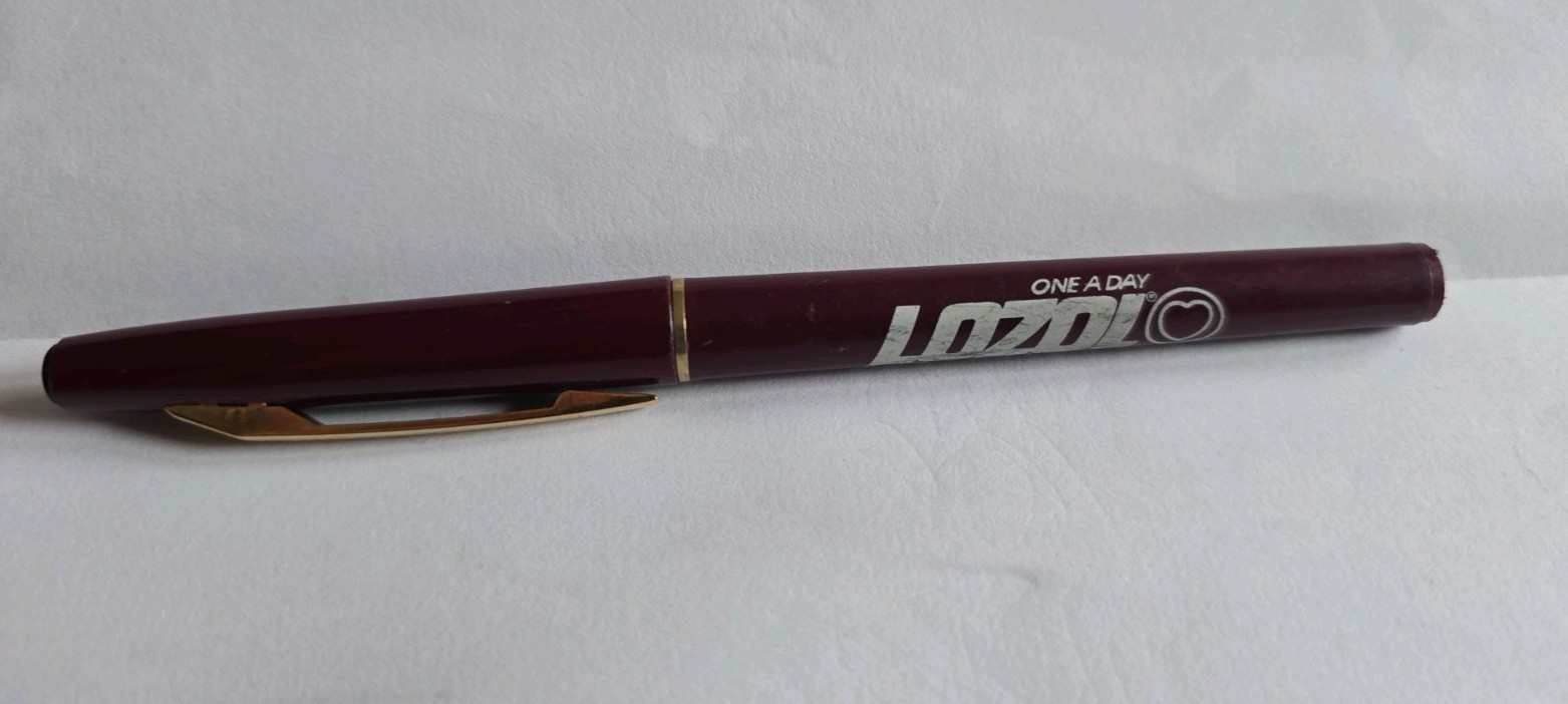 Lozol Capped Pen Pharmaceutical Drug Rep Promo Vintage Medical – WRITES