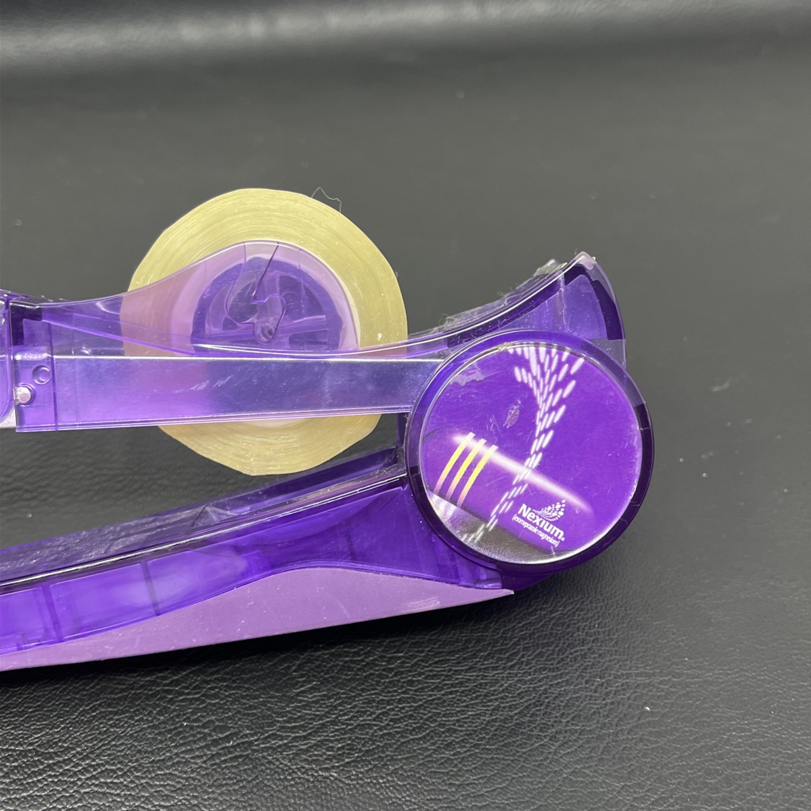 Nexium Pharmaceutical Drug Stapler Tape Dispenser Purple