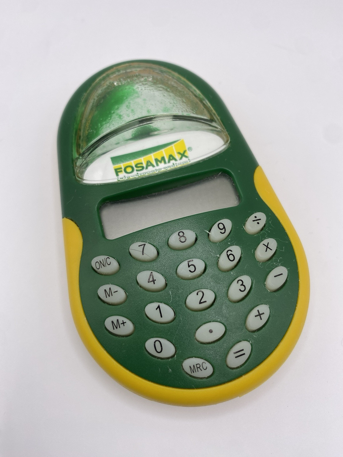 Vintage Aqua Liquid Digital Calculator Fosamax Retro Y2k As Is