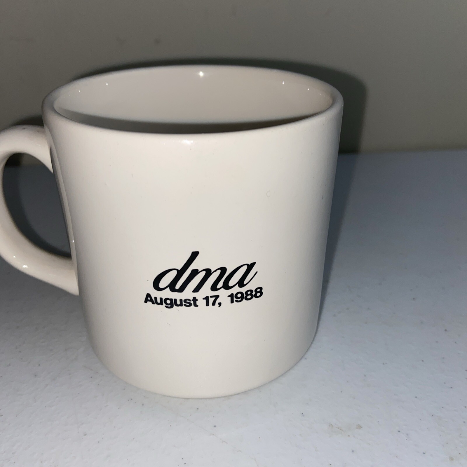 Rogaine Mug Upjohn Drug Rep Pharmaceutical Advertising Hair Coffee 1988