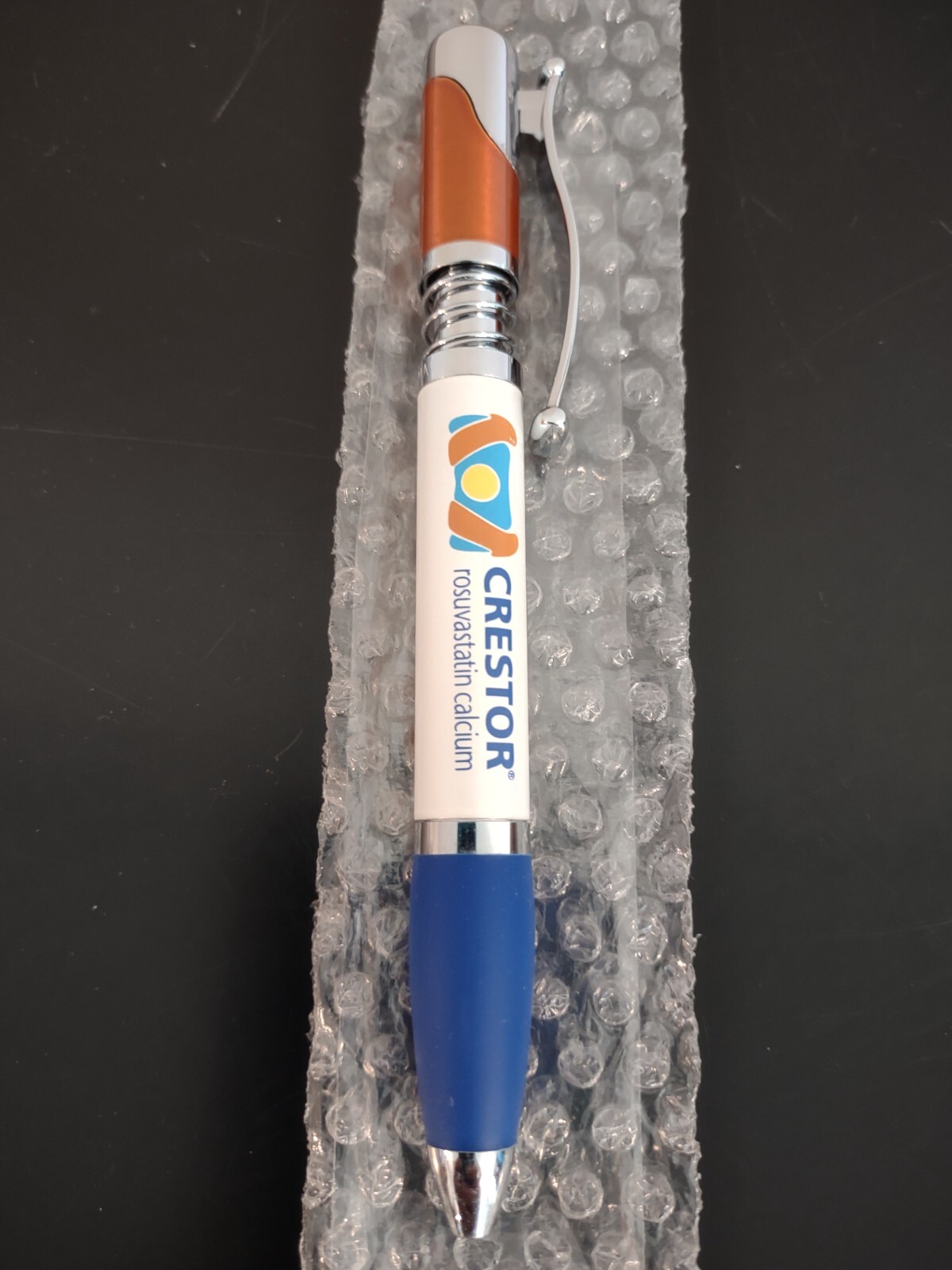 Crestor Pharmaceutical repr Collectible Heavy Metal Pen