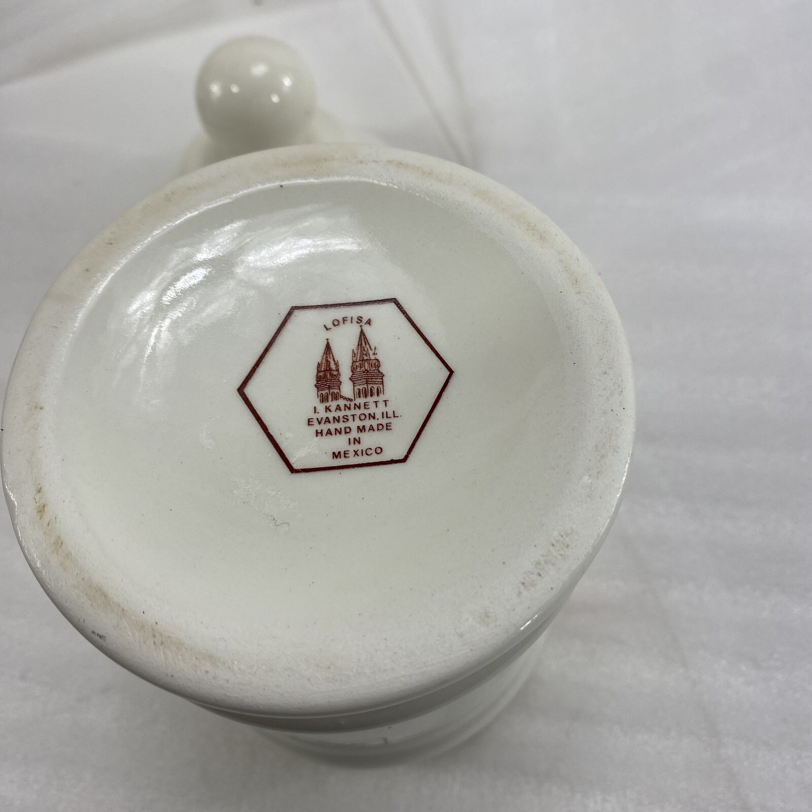VINTAGE DARVOCET-N 100 / DARVON COMPOUND 65 APOTHECARY CERAMIC JAR Lofisa
