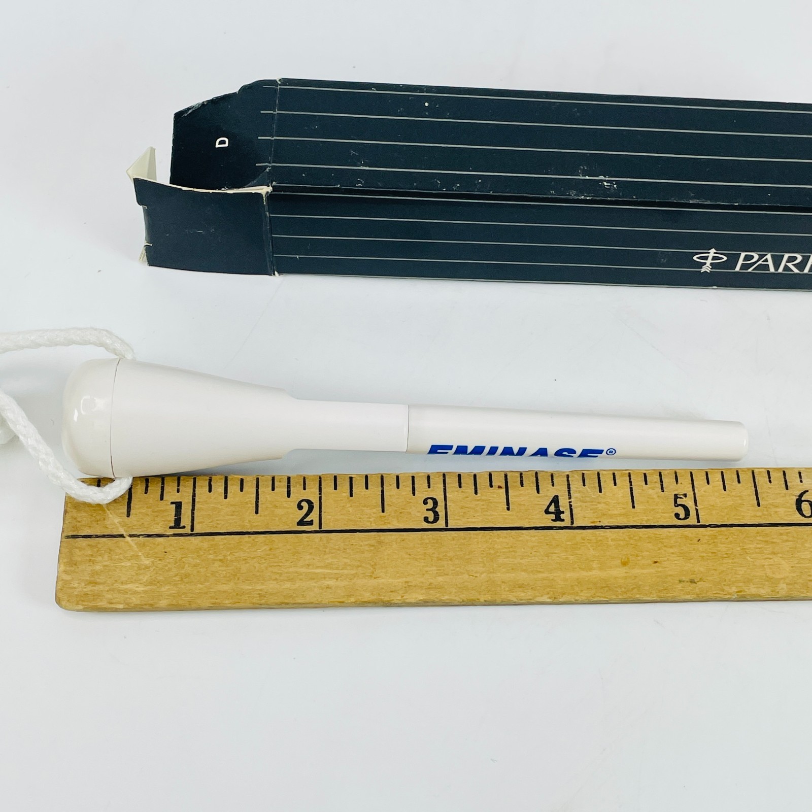 Eminase Parker Pen Lanyard Drug Rep Pharmaceutical Advertising Vintage