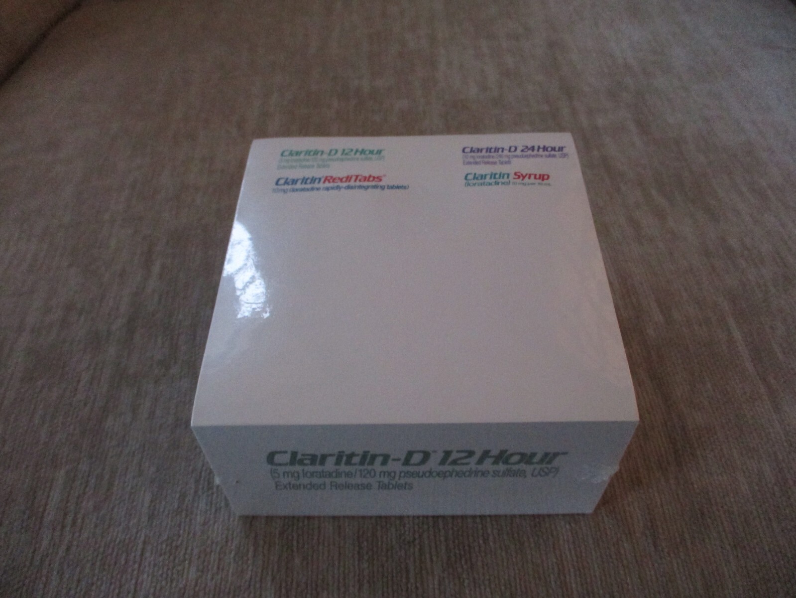 Claritin Post-It Note Drug Rep Promotional Note Pad Cube Sealed