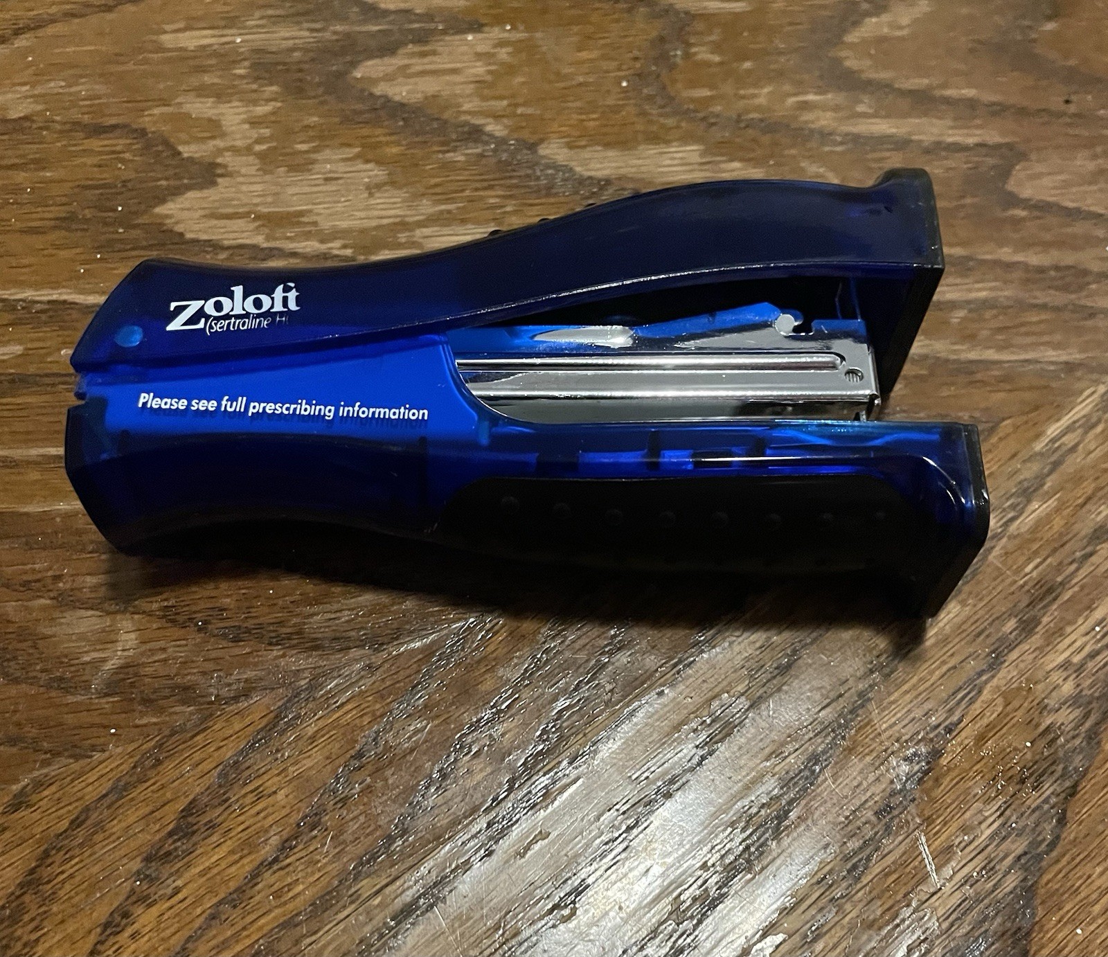 Pharmaceutical Promotional Stapler – Giveaway “Zoloft”