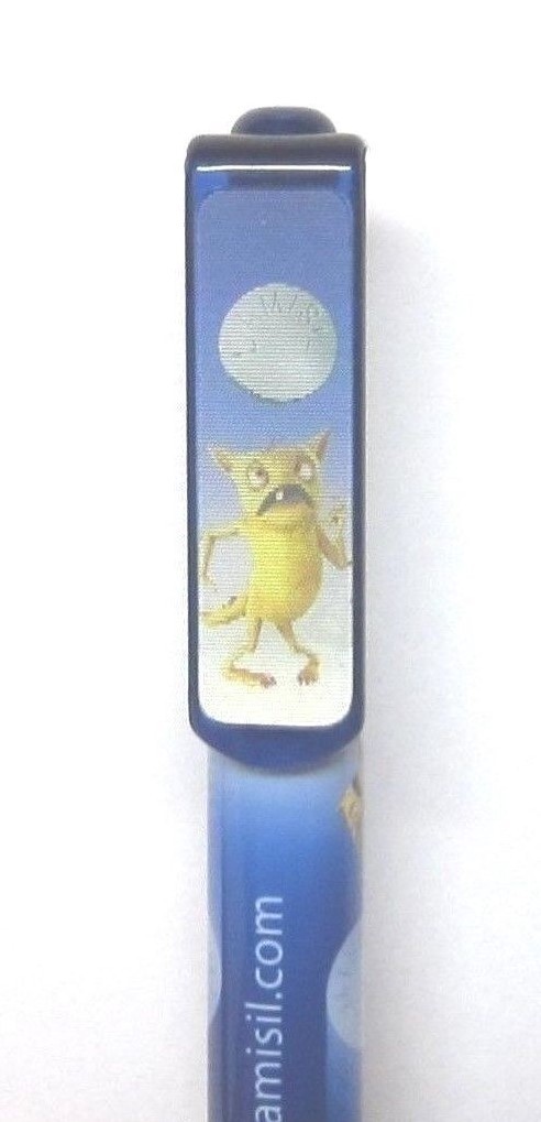 Drug Rep LAMISIL Collectible Pen with 3-D HOLOGRAPHIC “Digger” Clip RARE