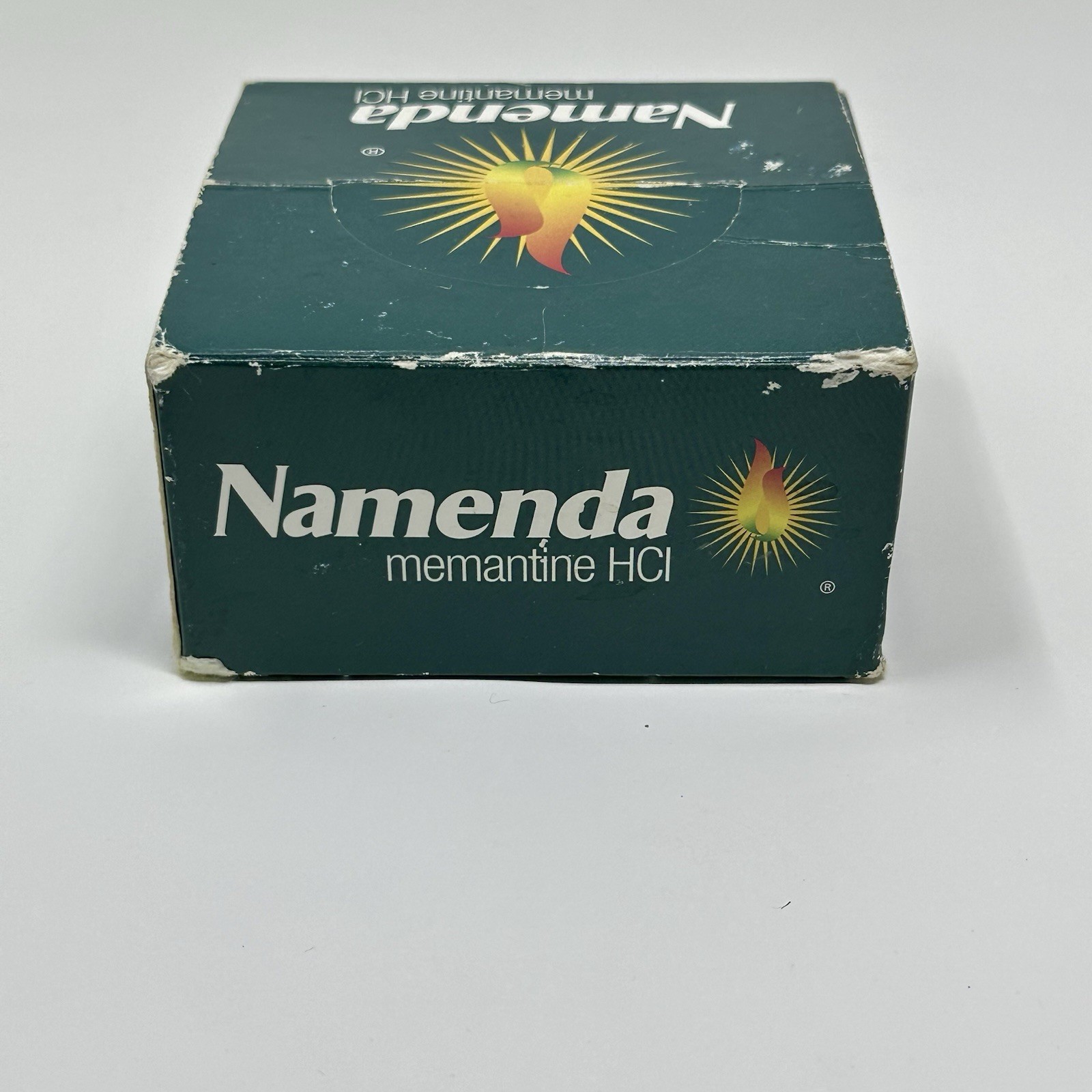 Vintage NAMENDA Pharmaceutical Drug Rep Post-It Note Pad Cube