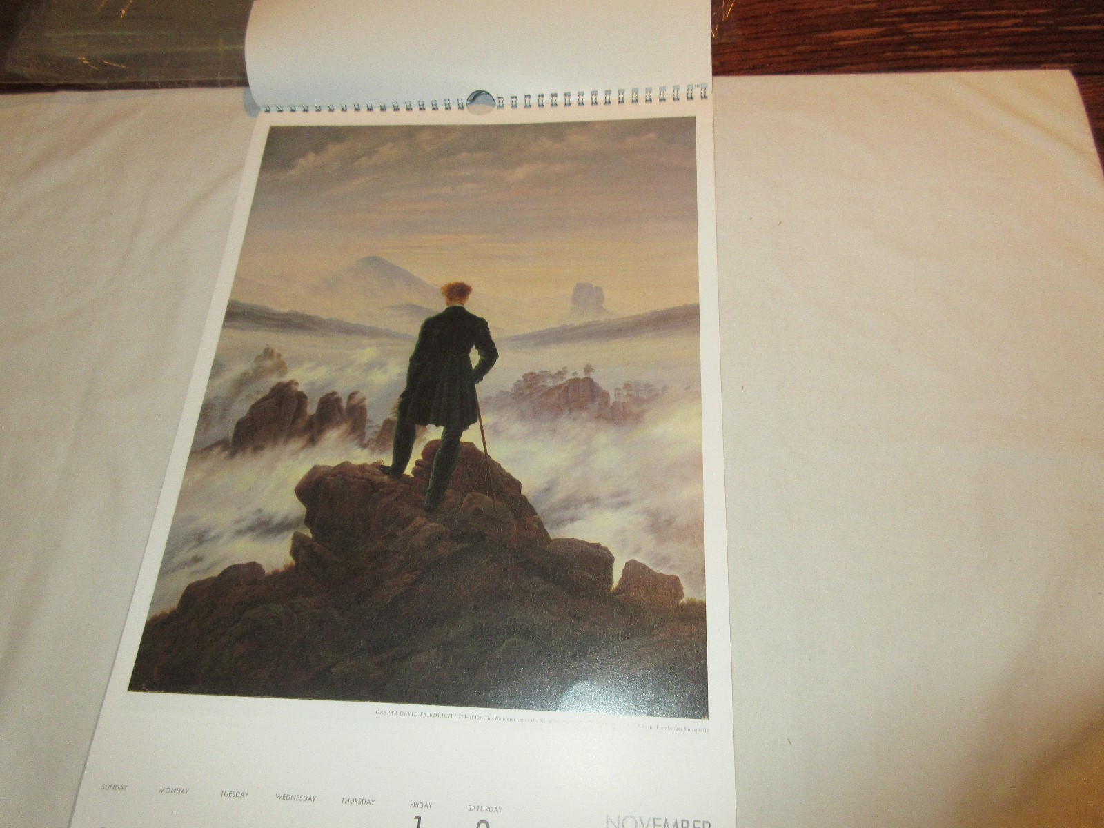 Rx , Hoechst-Roussel Pharmaceuticals Inc . ,1991 Calendar , 18 1/2″ X 11 1/2″