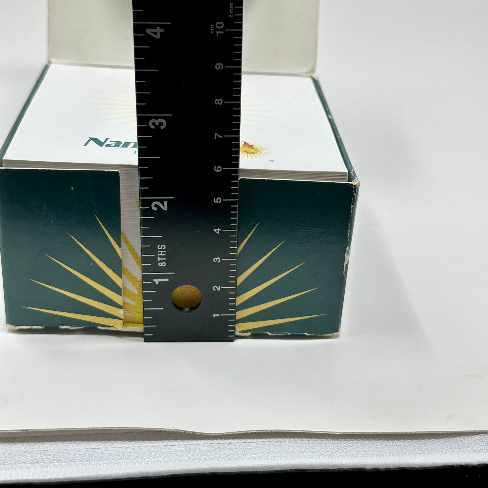 Vintage NAMENDA Pharmaceutical Drug Rep Post-It Note Pad Cube