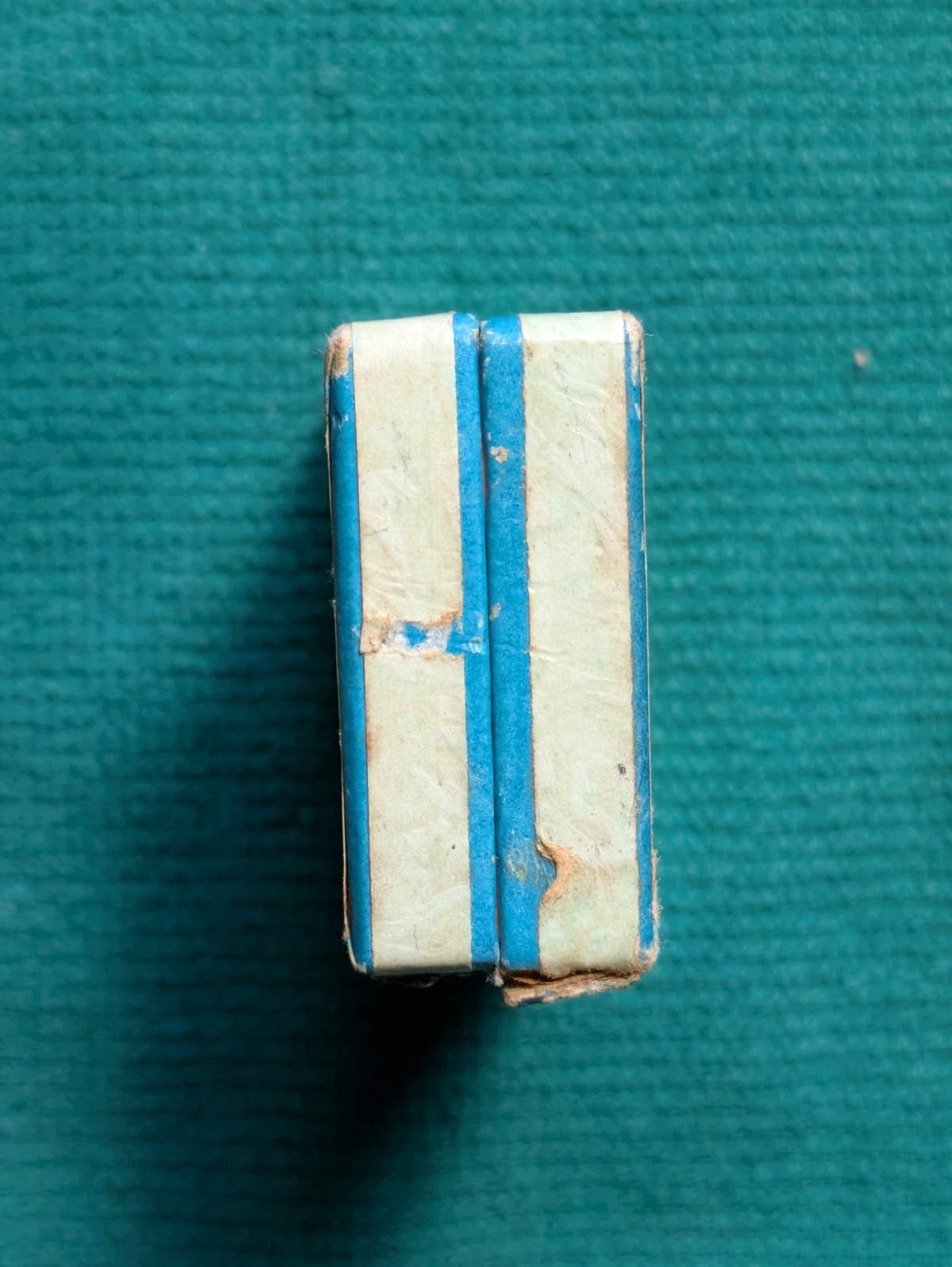 Vintage Donner Bros Pharmacy Prescription Drug Pill Box Sebewaing Mich. Dr Wible