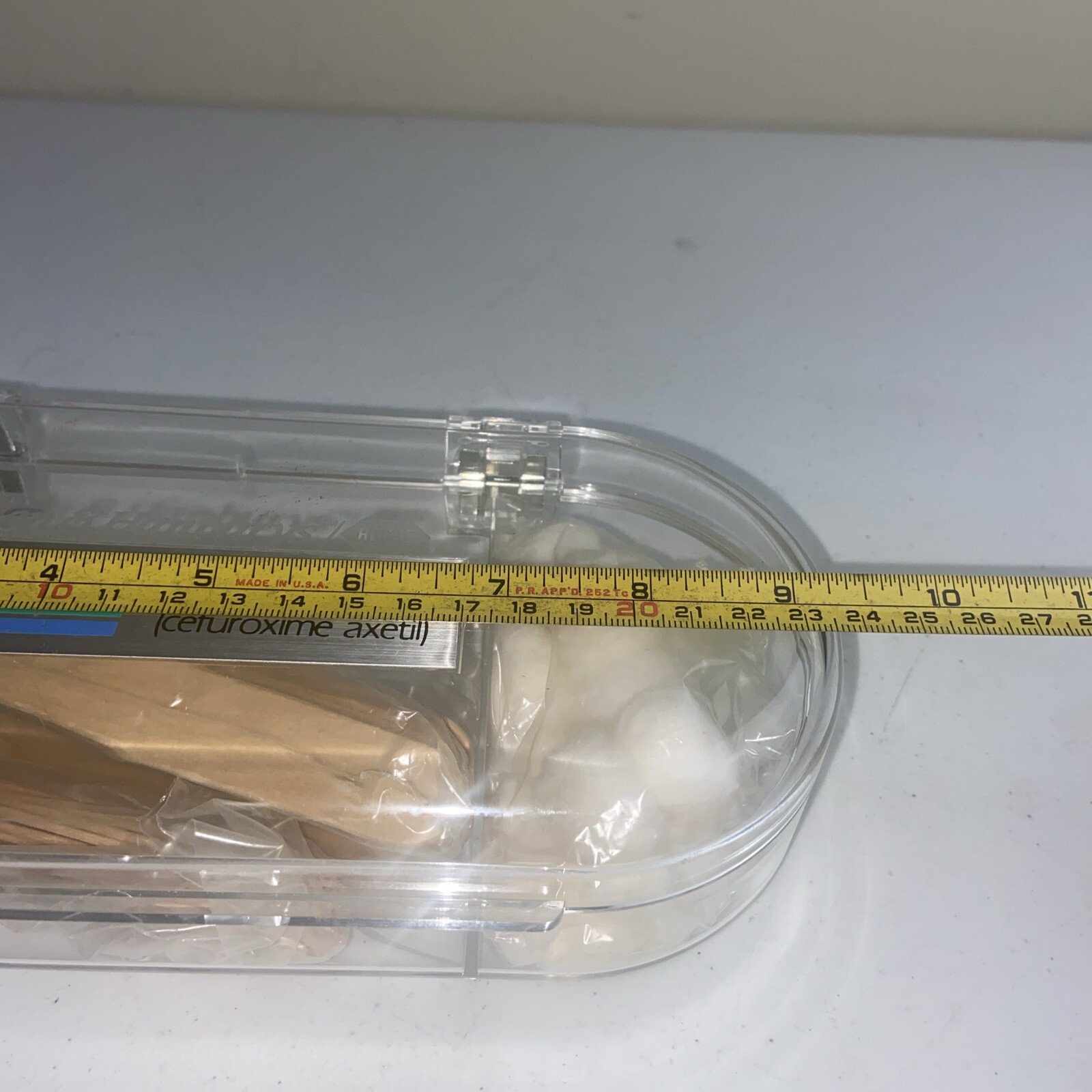 CEFTIN Allen & Hanburys/Roche Drug Rep Swab Kit Medical Pharmacy