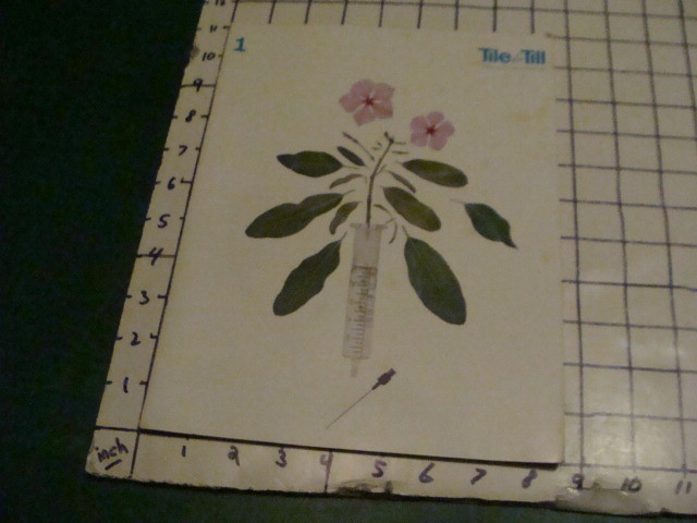 Vintage Original: TILE & TILL #1 vol 52 — march 1966 — eli lilly mag – spotty