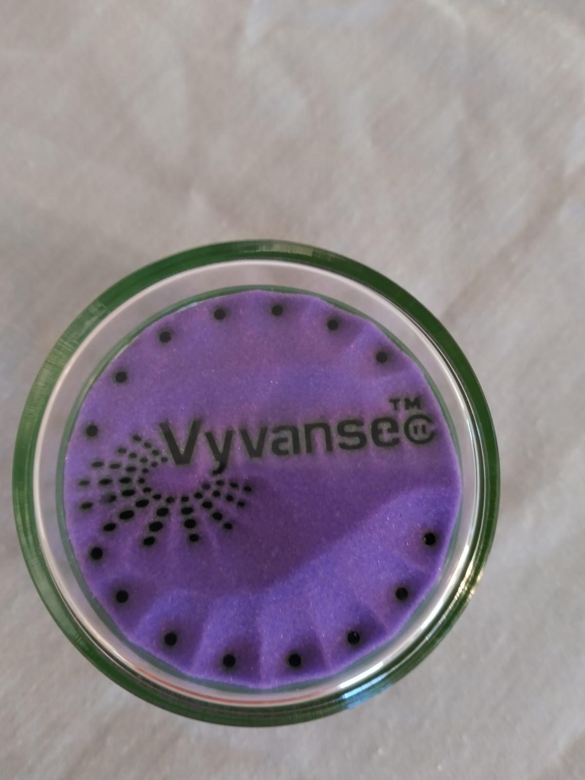 Vyvanse Pharmaceutical drug rep Vyvanse “hourglass” Collectible.