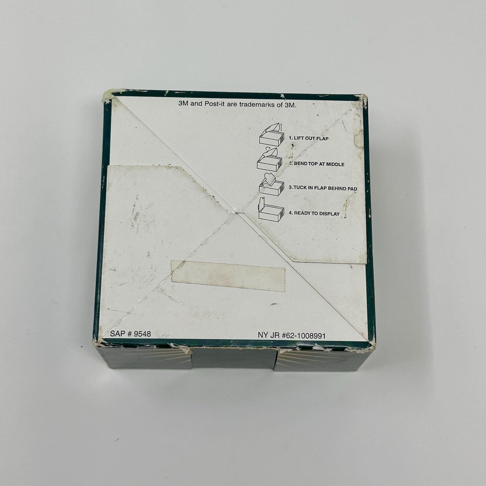 Vintage NAMENDA Pharmaceutical Drug Rep Post-It Note Pad Cube