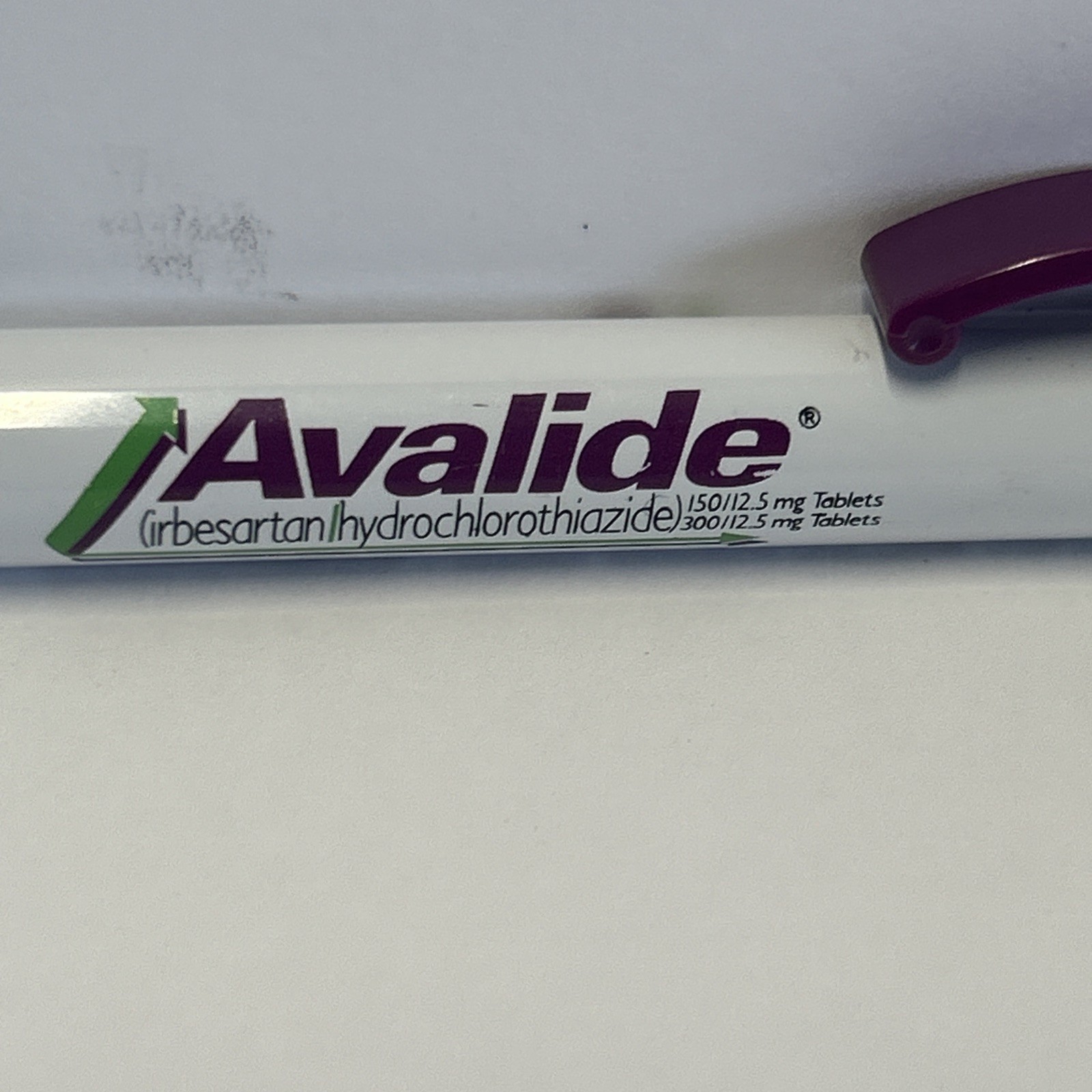 Drug Rep Pen Avalide Advertising Promotional Promo Pharmaceutical Pharma Tested