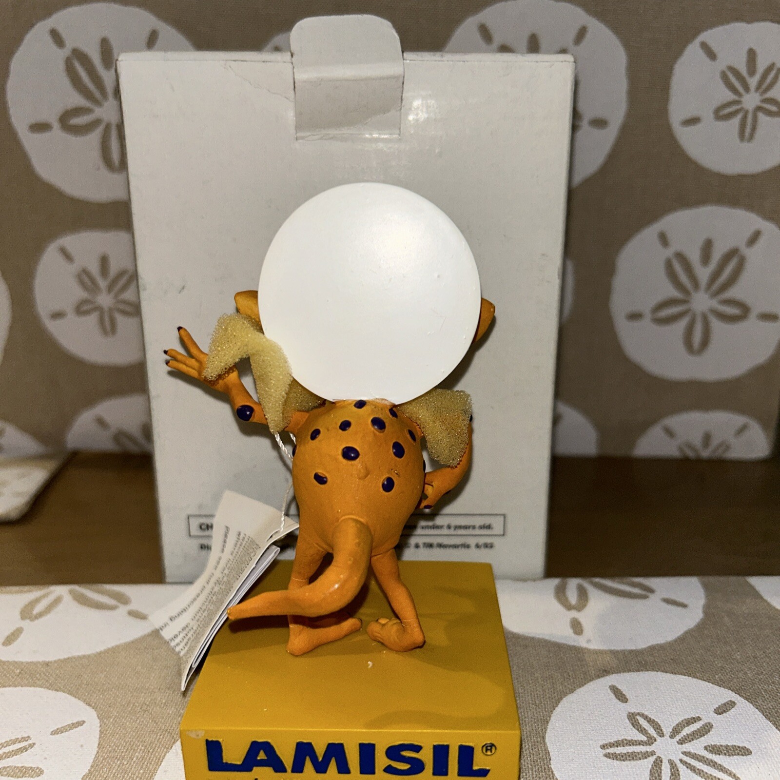 Lamisil Digger Pharmaceutical Collectible Digger Bobblehead Rare NIB