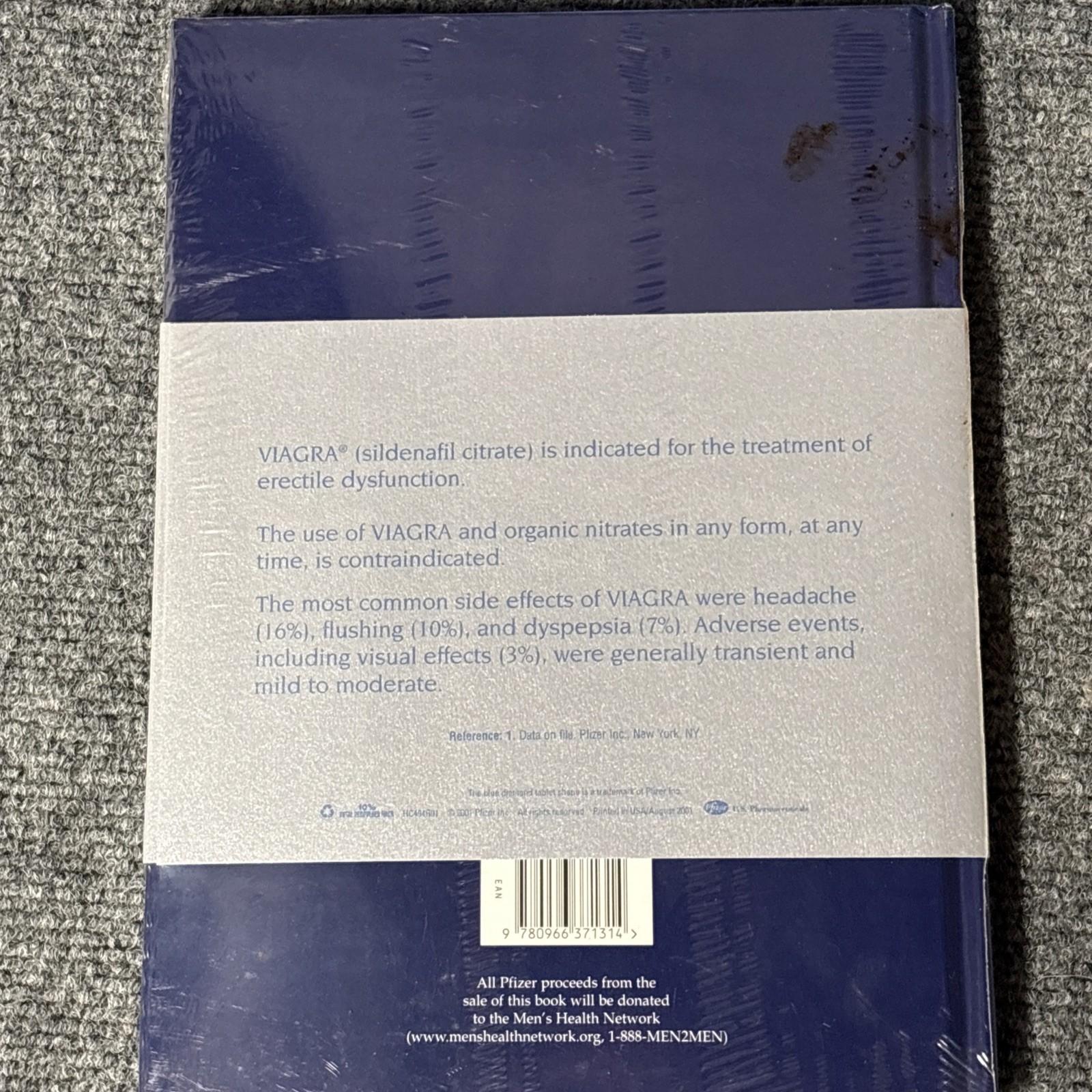 Viagra Promotional Media Lot Books DVD VHS Two Sealed