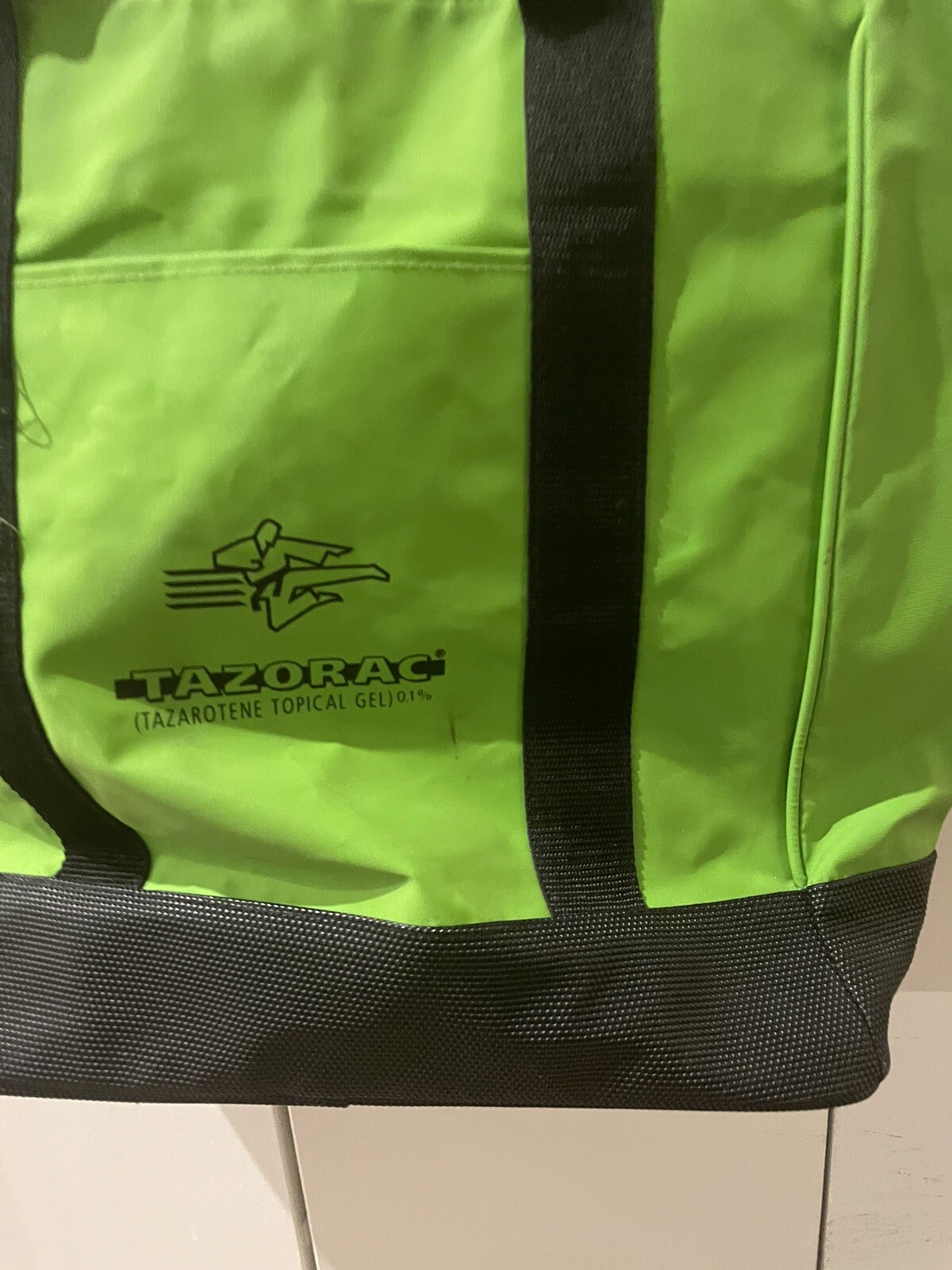 Tazaracl Drug Rep Pharma Merch Large waterproof Tote Bag Green