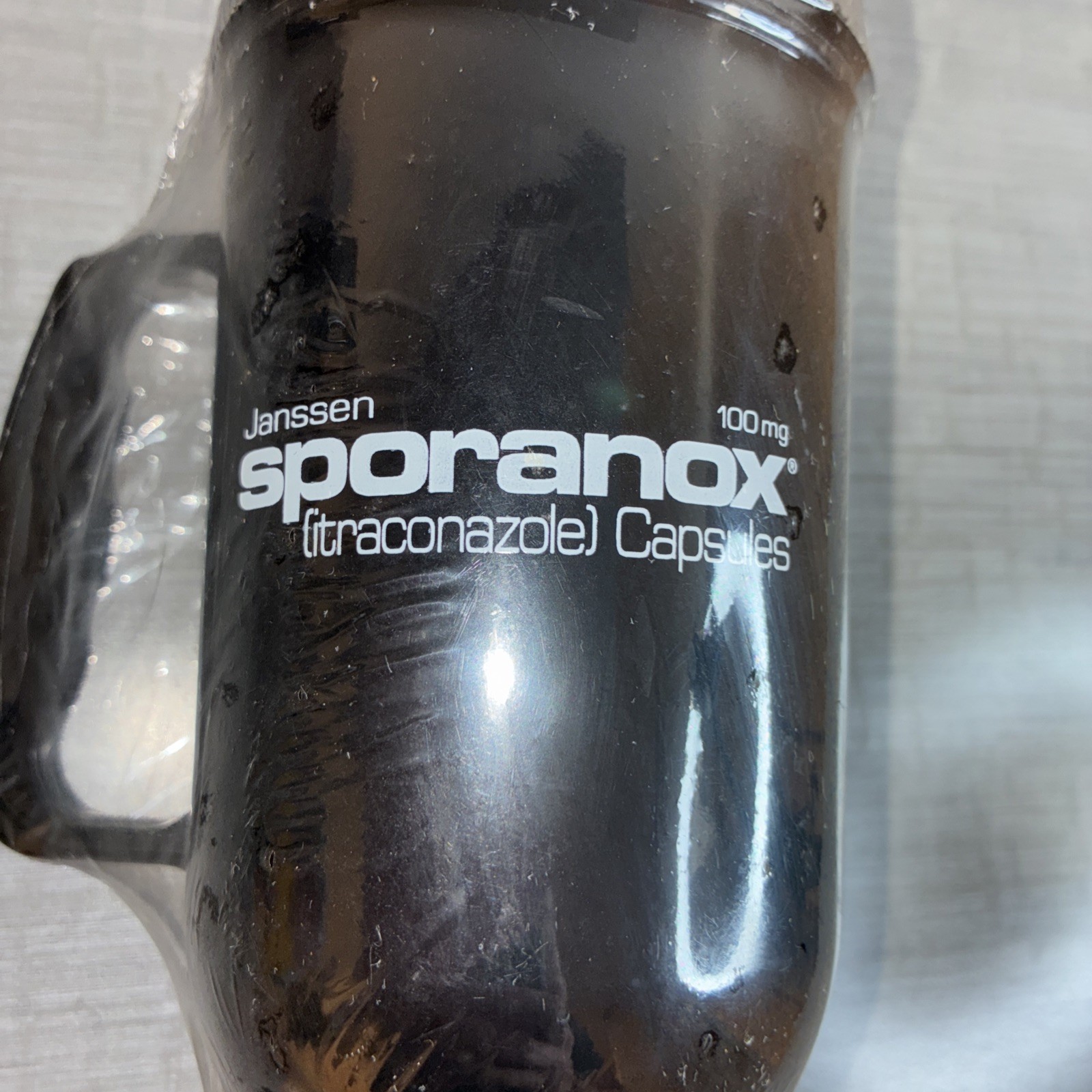 Plastic Janssen pharmaceutical Collectible Plastic travel mug New Sealed