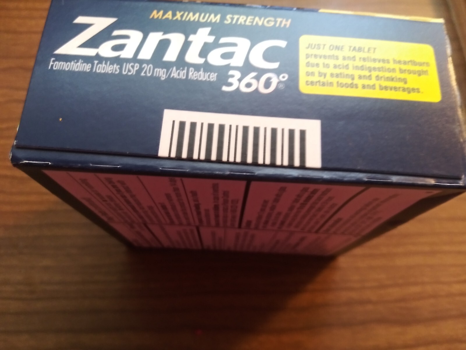 Zantac 360 Maximum Strength, 20Mg Tablets, 90 Ct (new/seled)